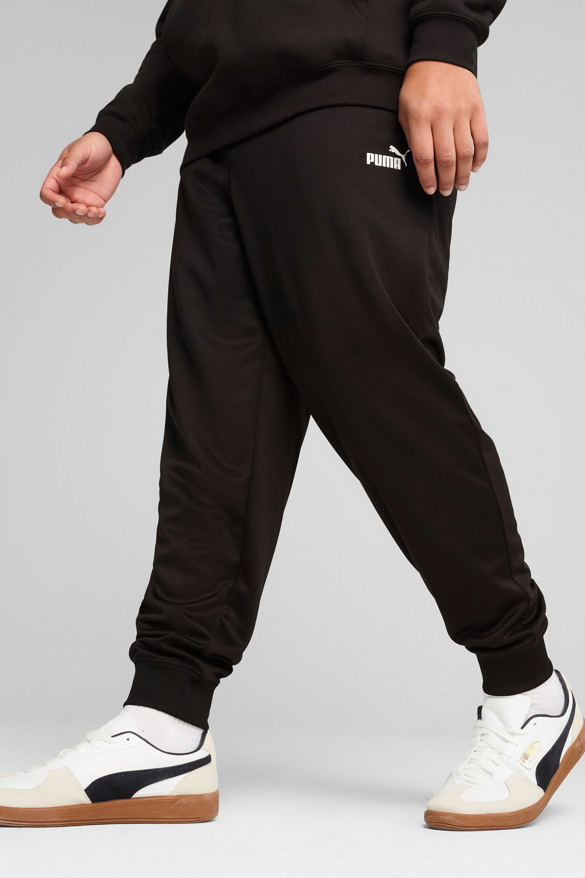 ESS No. 1 Logo Poly Pants Siyah Erkek Eşofman Altı