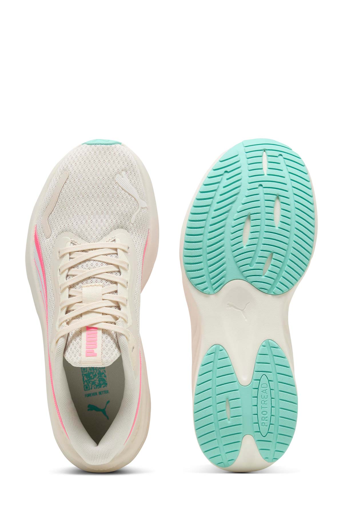 Pounce Lite Bej Kadın Koşu Ayakkabısı - Görsel 7