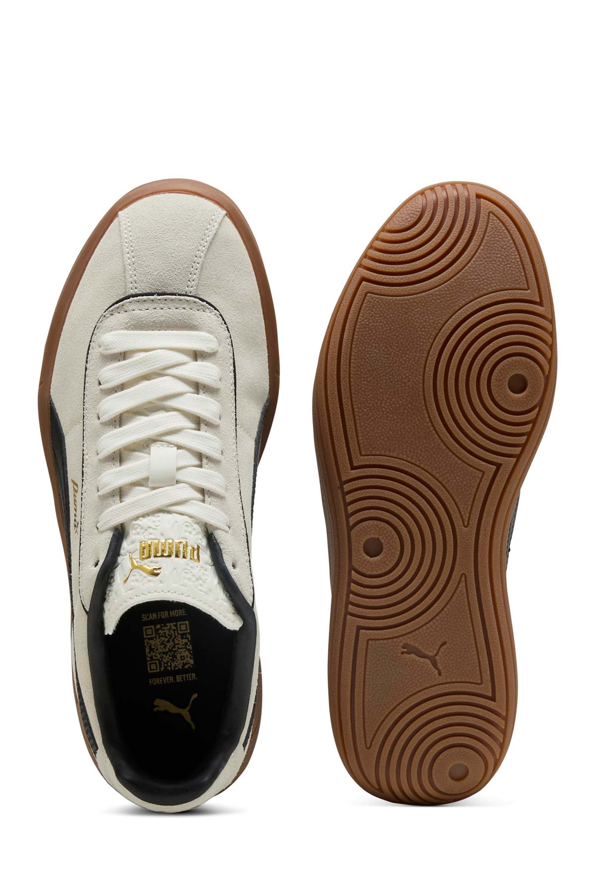 Puma Club Klassika SD Bej Kadın Sneaker - Görsel 7