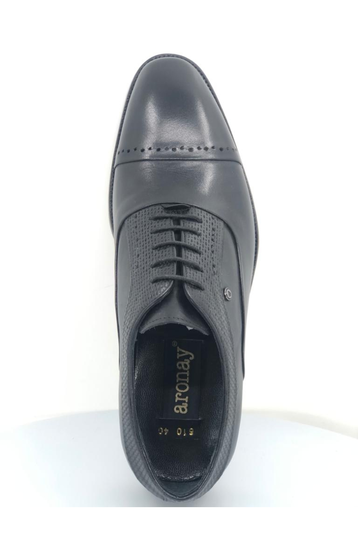 Bağcıklı Jurdan Kösele Erkek Klasik Ayakkabı - Görsel 6