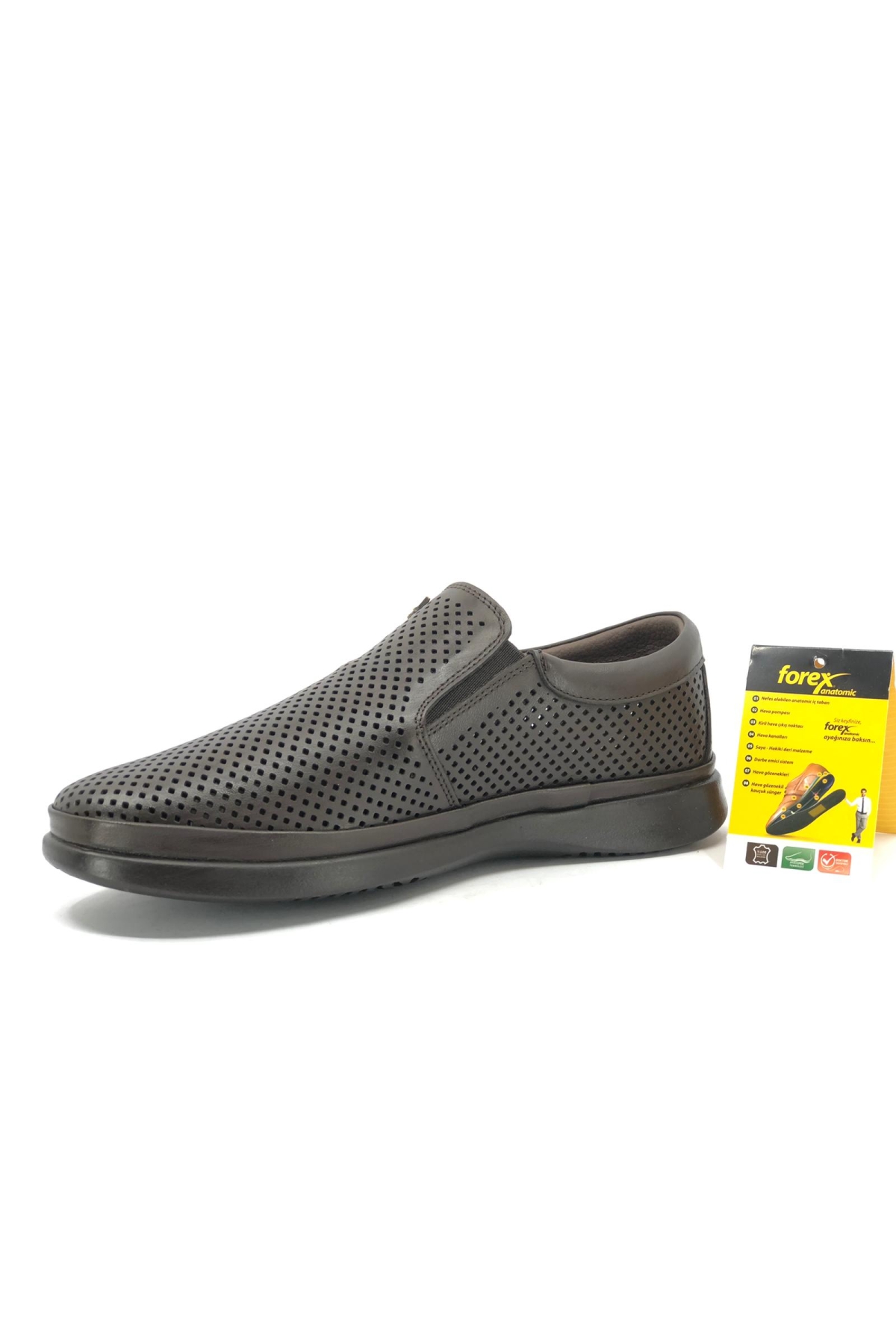 2961 Dr.Tavsiyeli Hakiki Deri Delikli Erkek Casual Ayakkabı - Görsel 4