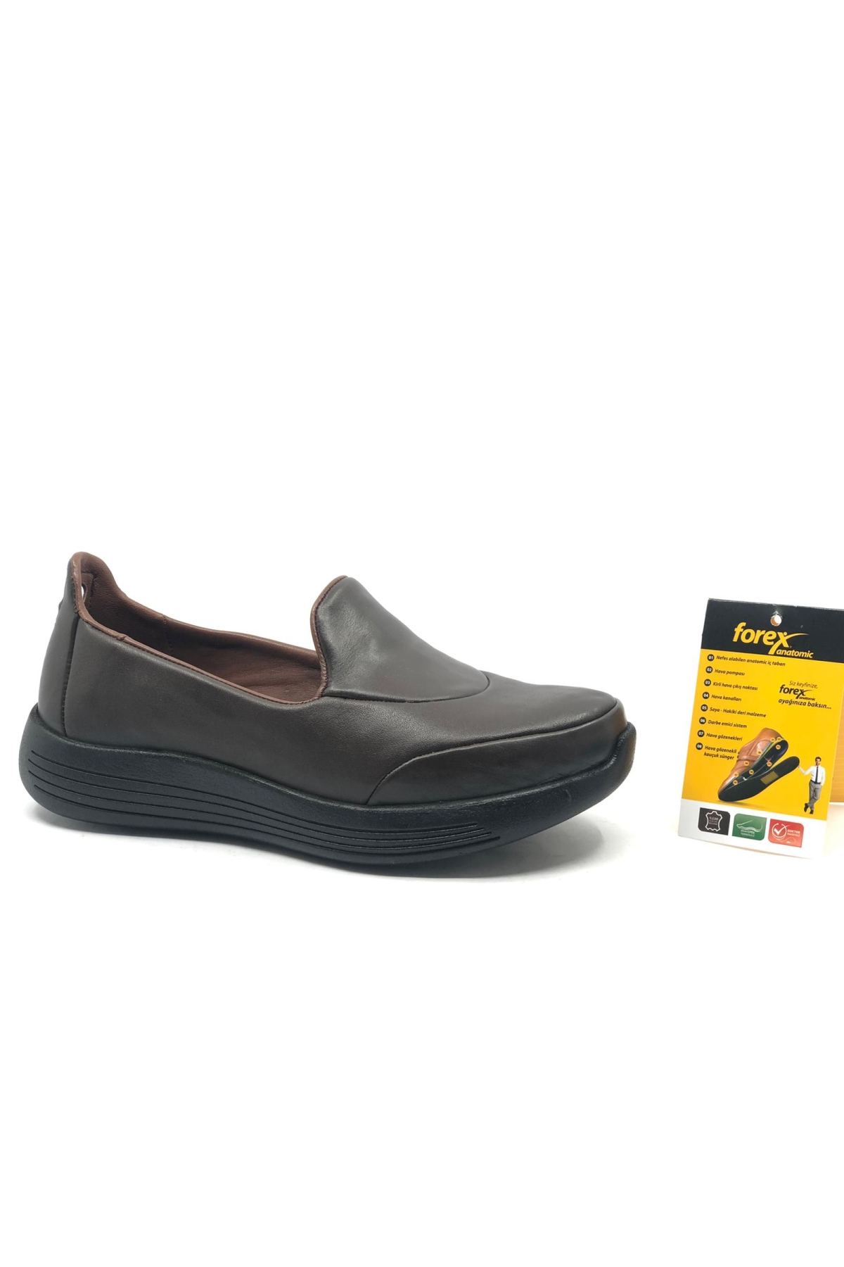 Dr.Tavsiyeli %100 Hakiki Deri Kadın Babet Ayakkabı - Görsel 2