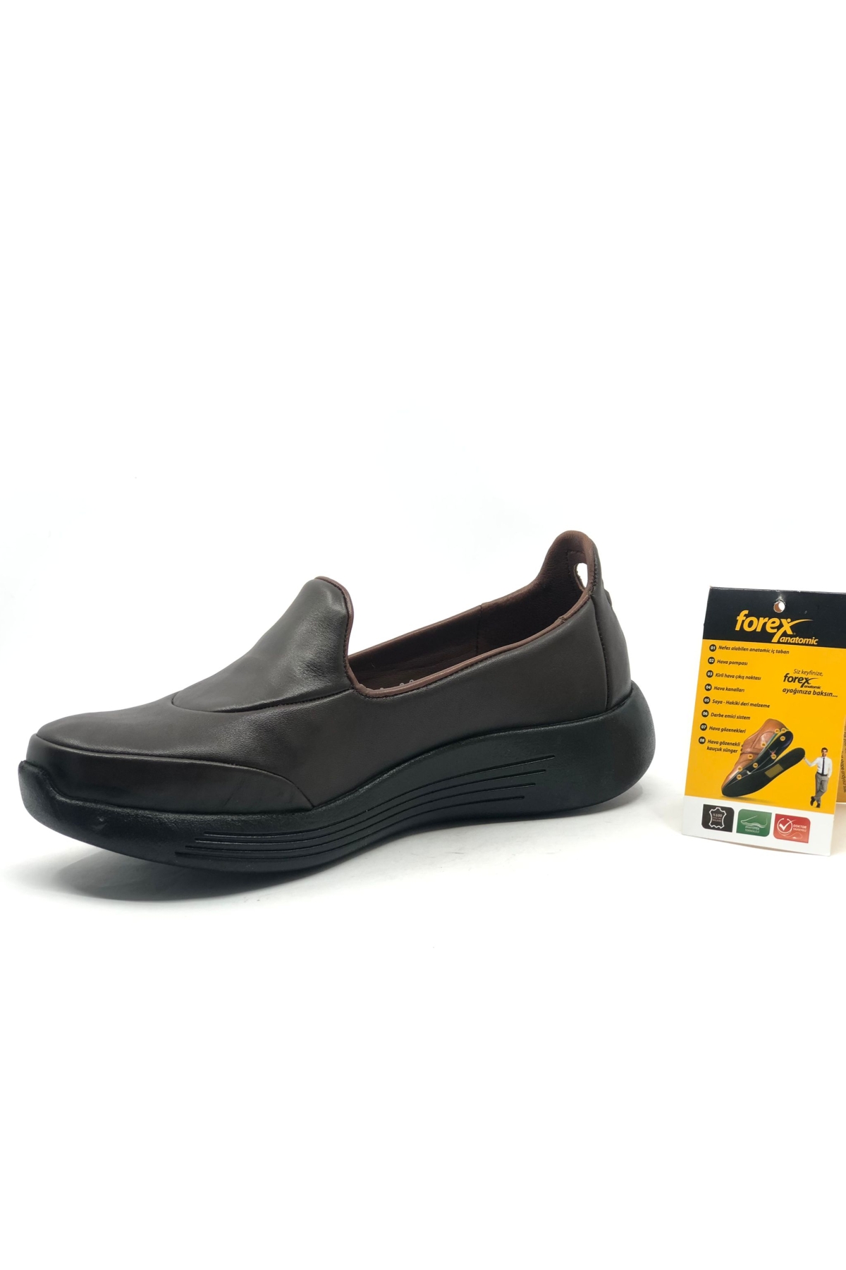 Dr.Tavsiyeli %100 Hakiki Deri Kadın Babet Ayakkabı - Görsel 4