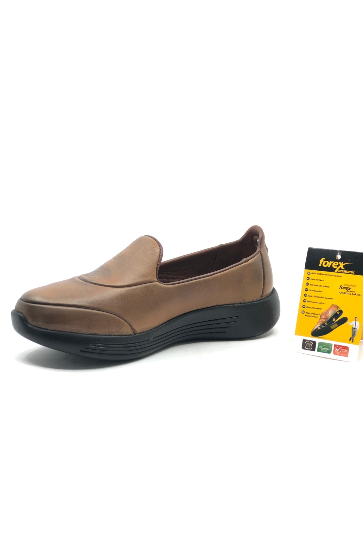 Dr.Tavsiyeli %100 Hakiki Deri Kadın Babet Ayakkabı - Görsel 4