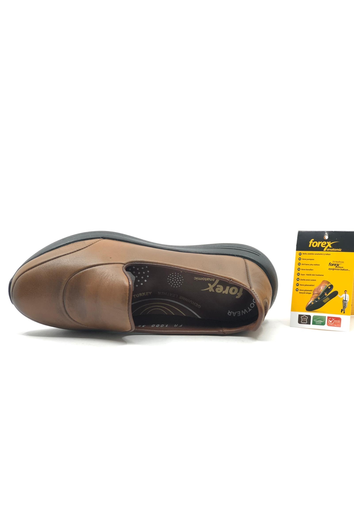 Dr.Tavsiyeli %100 Hakiki Deri Kadın Babet Ayakkabı - Görsel 5