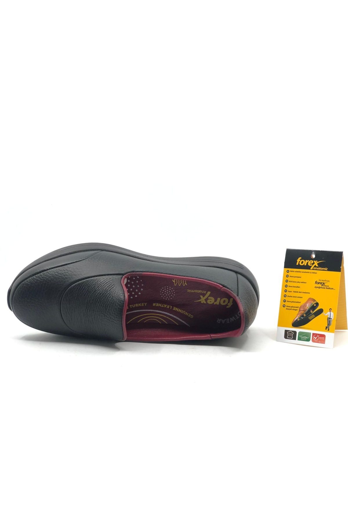 Dr.Tavsiyeli %100 Hakiki Deri Kadın Babet Ayakkabı - Görsel 5