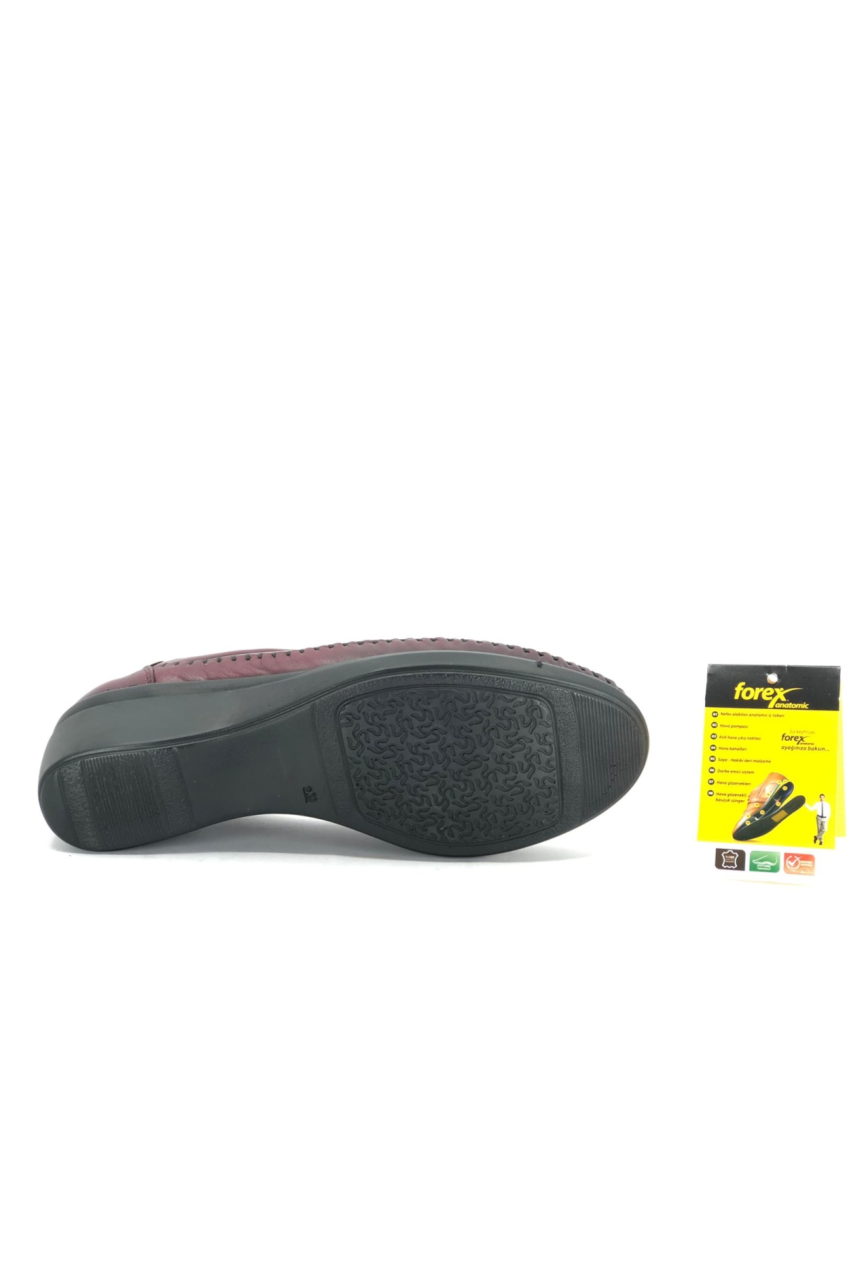 0-1013-2 Dr.Tavsiyeli Deri Kadın Casual Ayakkabı - Görsel 6