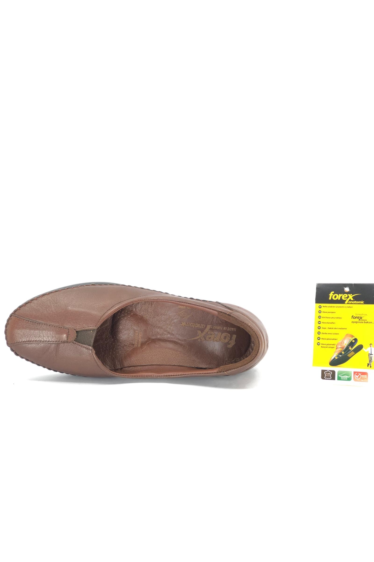 0-1013-2 Dr.Tavsiyeli Deri Kadın Casual Ayakkabı - Görsel 5