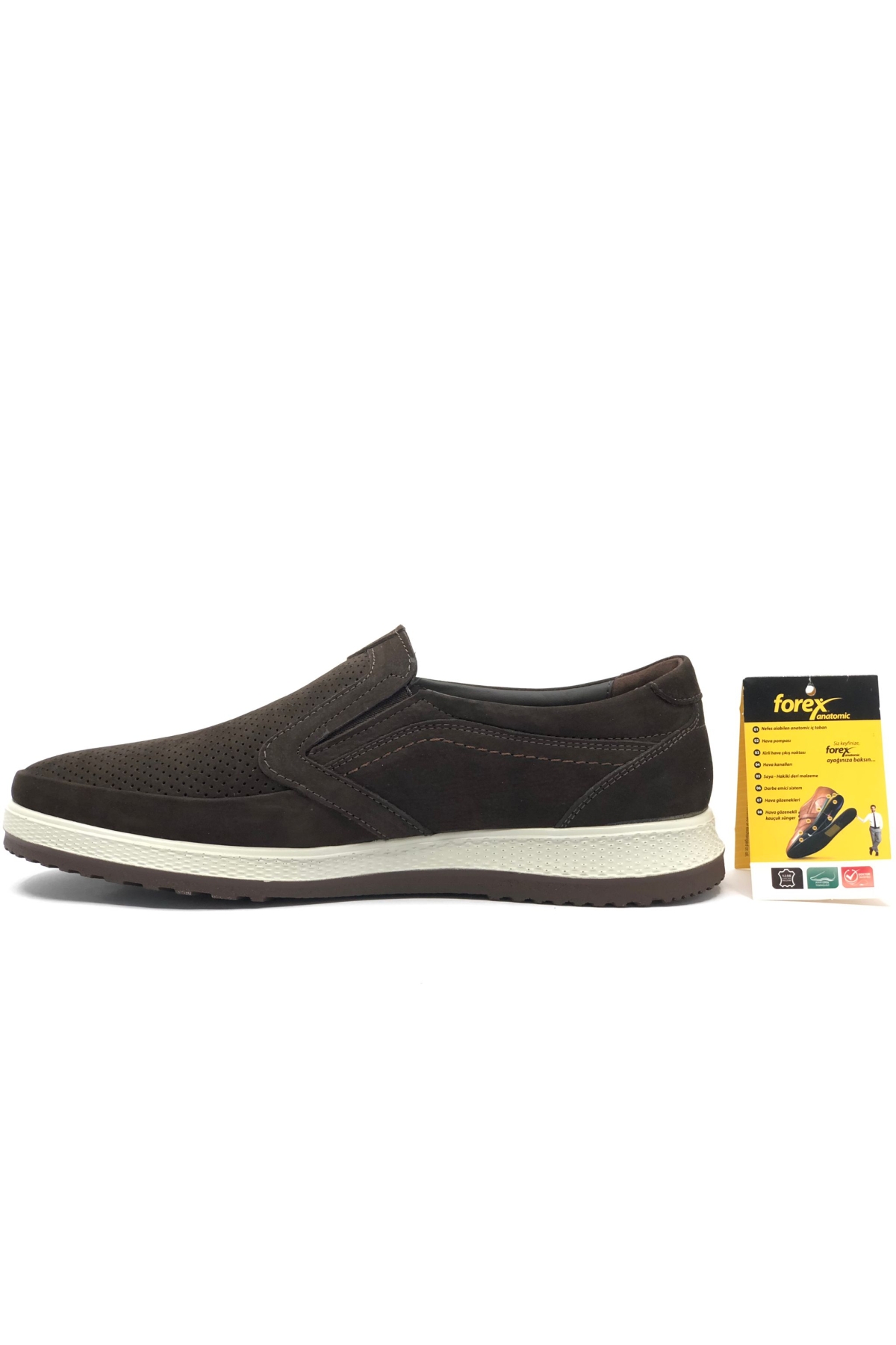 2971-1 Dr.Tavsiyeli Hakiki Deri Delikli Erkek Casual Ayakkabı - Görsel 4