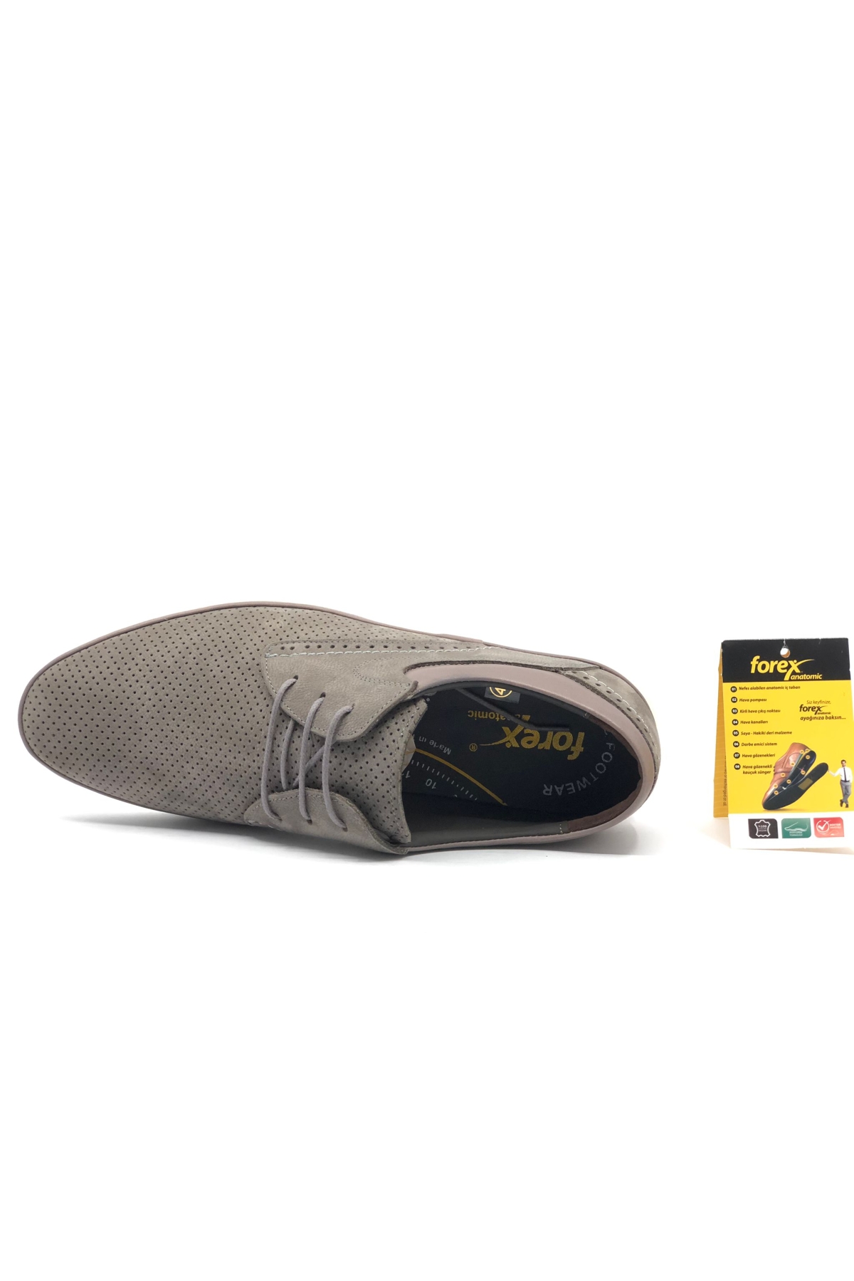 2969-1 Dr.Tavsiyeli Hakiki Deri Delikli Erkek Casual Ayakkabı - Görsel 5