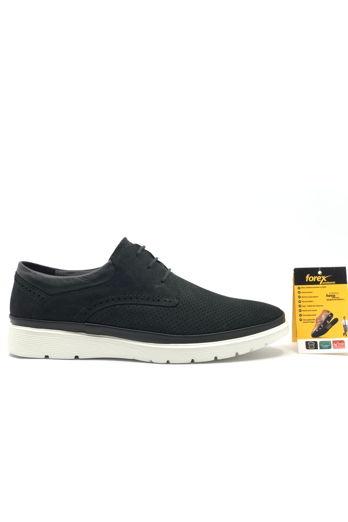 2969-1 Dr.Tavsiyeli Hakiki Deri Delikli Erkek Casual Ayakkabı - Görsel 3