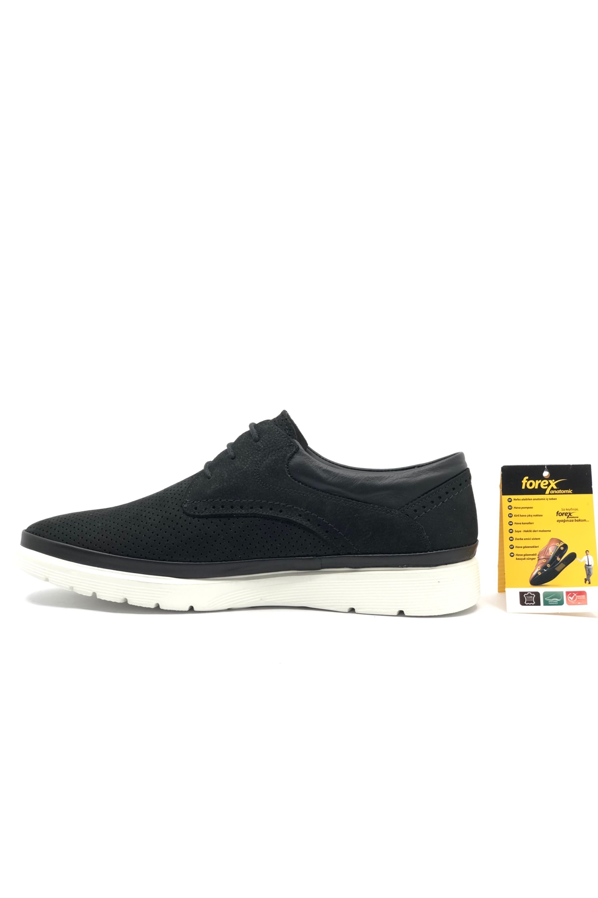 2969-1 Dr.Tavsiyeli Hakiki Deri Delikli Erkek Casual Ayakkabı - Görsel 4