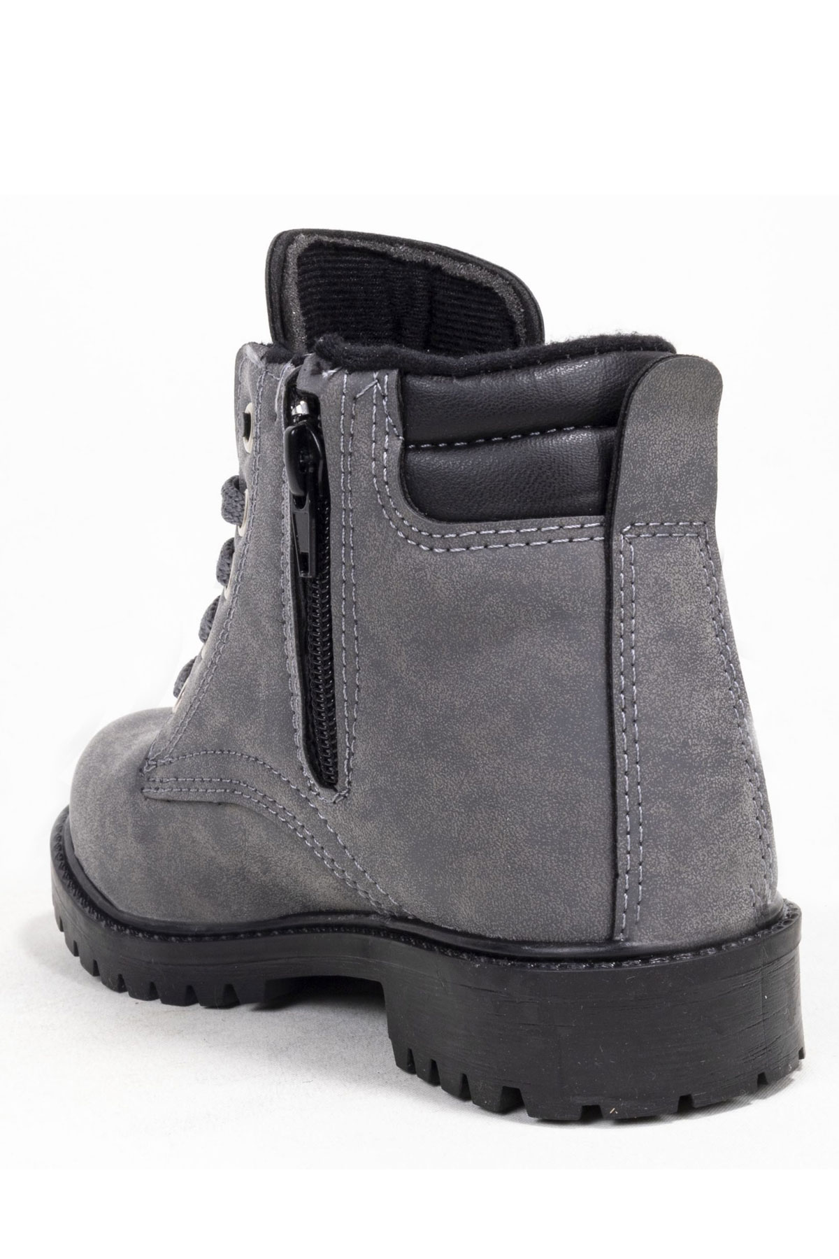 Unisex Kız Çocuk Erkek Çocuk Bot Hafif Ortopedik İçi Yünlü Termal Astarlı Kışlık Kaymaz Taban Suya Dayanıklı 4010-116-0003 - Görsel 4