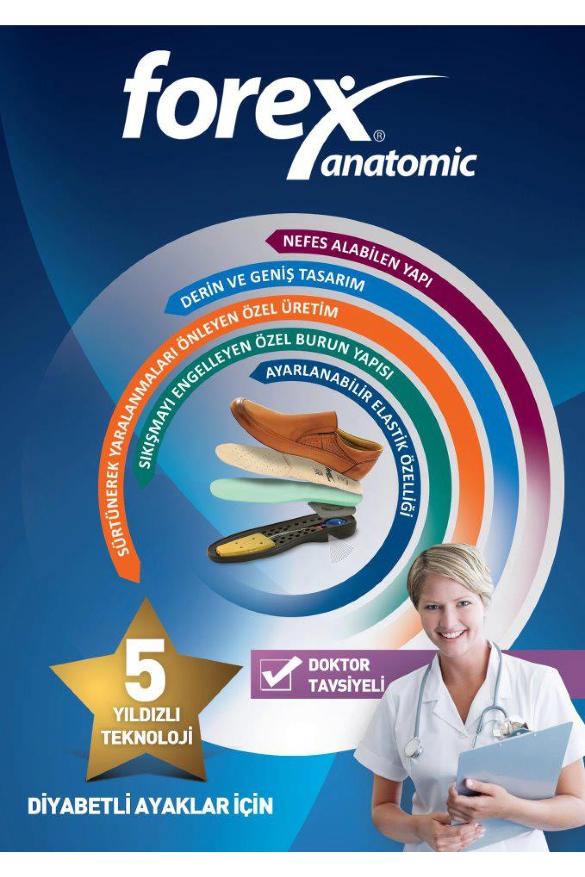 0-1005 %100 Deri Dr.Tavsiyeli Kadın Casual Ayakkabı - Görsel 7