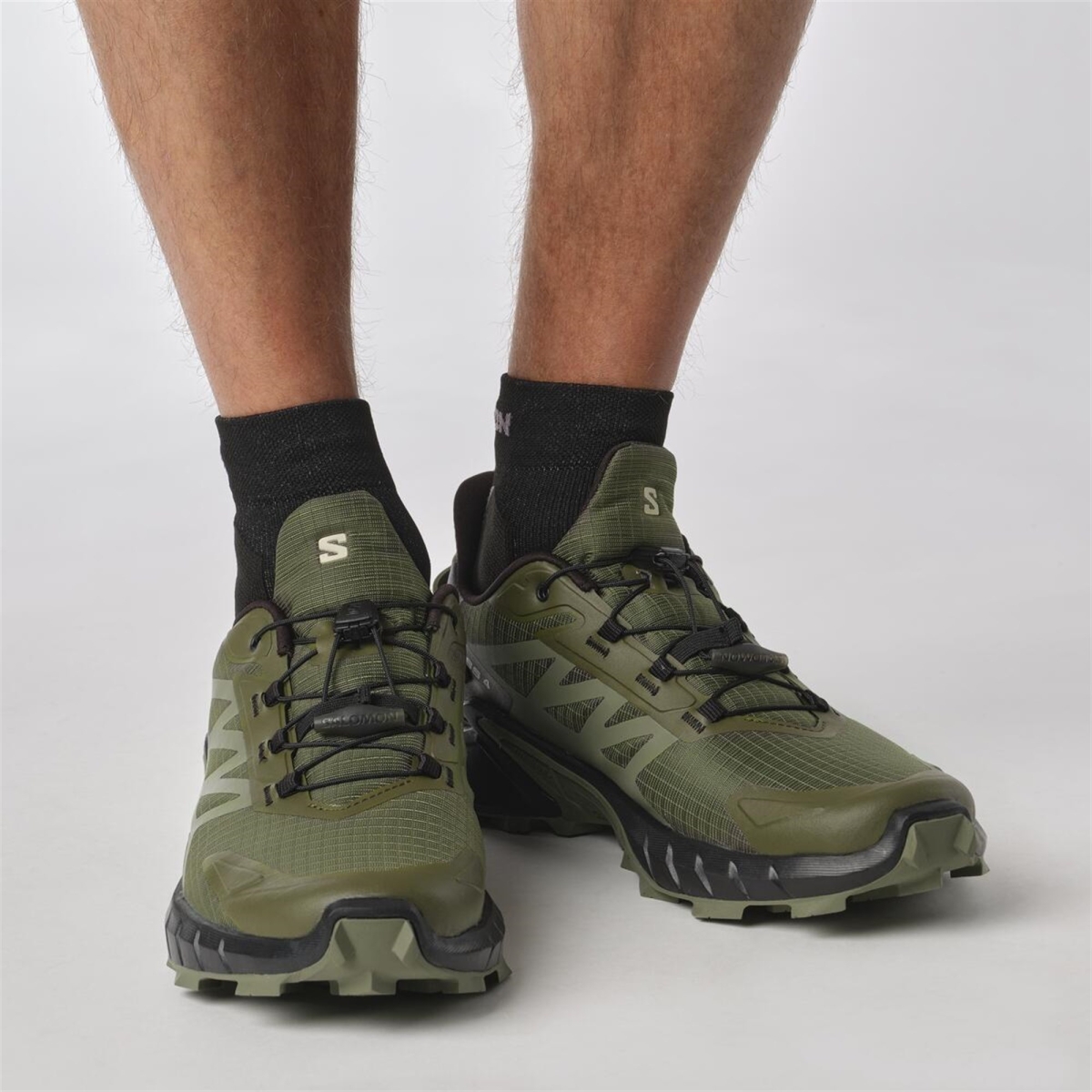 Salomon Süpercross 4 L47205100 Outdoor TrailRunning Patika haki