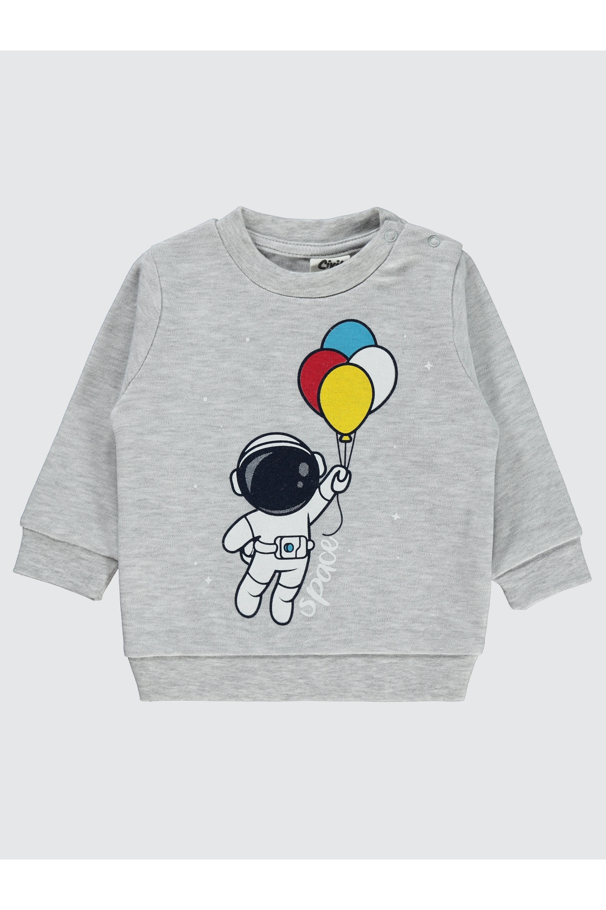 Erkek Bebek Sweatshirt 6-18 Ay Karmelanj