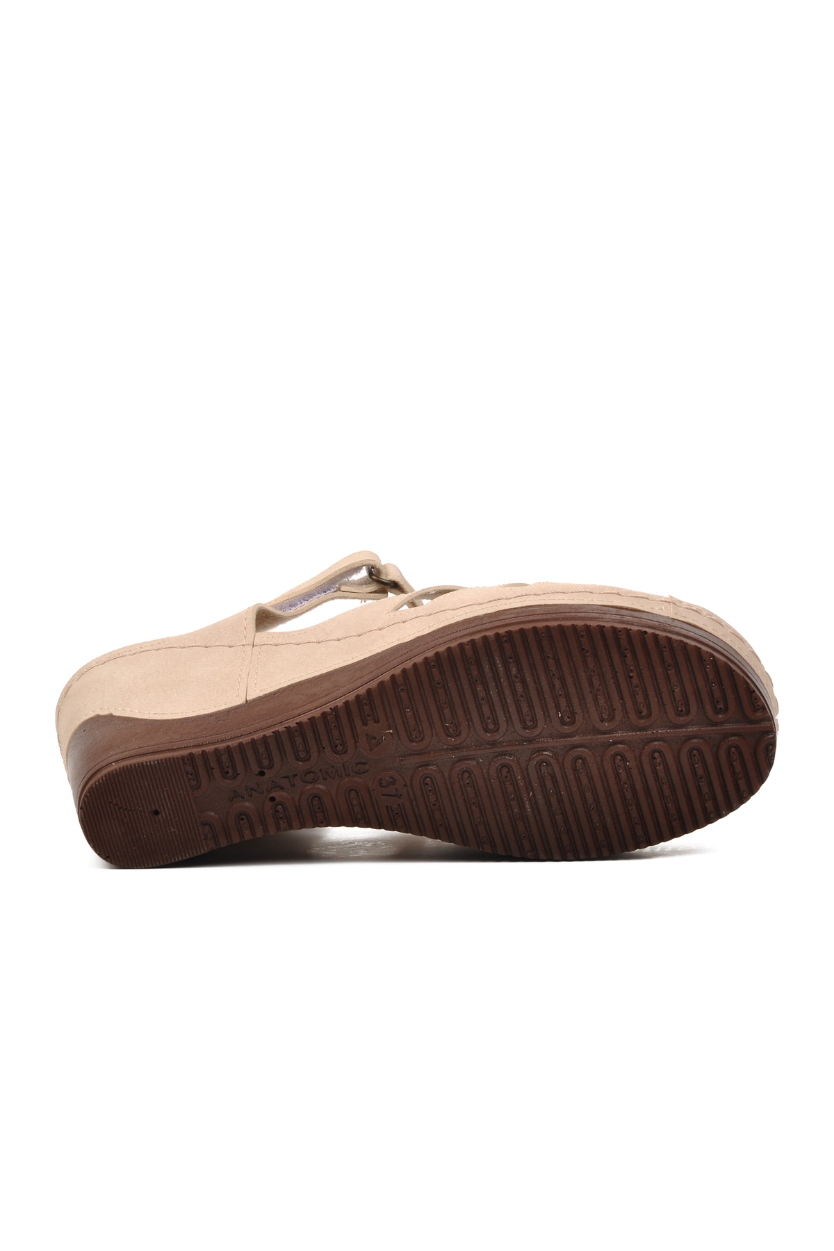 Bej Kadın Düz Sandalet 19-200 Z - Görsel 6