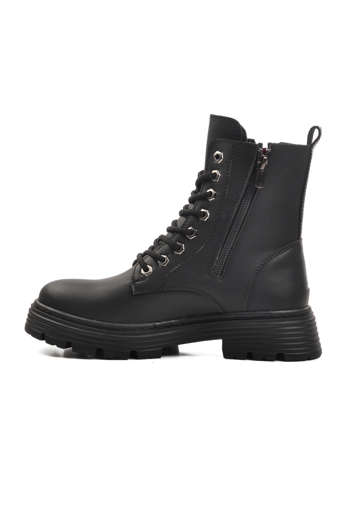 Siyah İçi Kürklü Kadın Bot FO222 G - Görsel 3