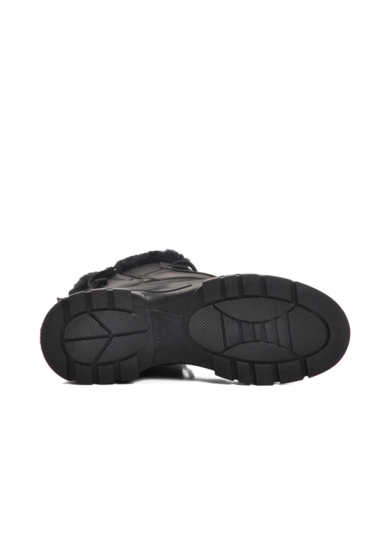 Siyah-Zümrüt İçi Polarlı Kadın Bot 24072 Z - Görsel 6