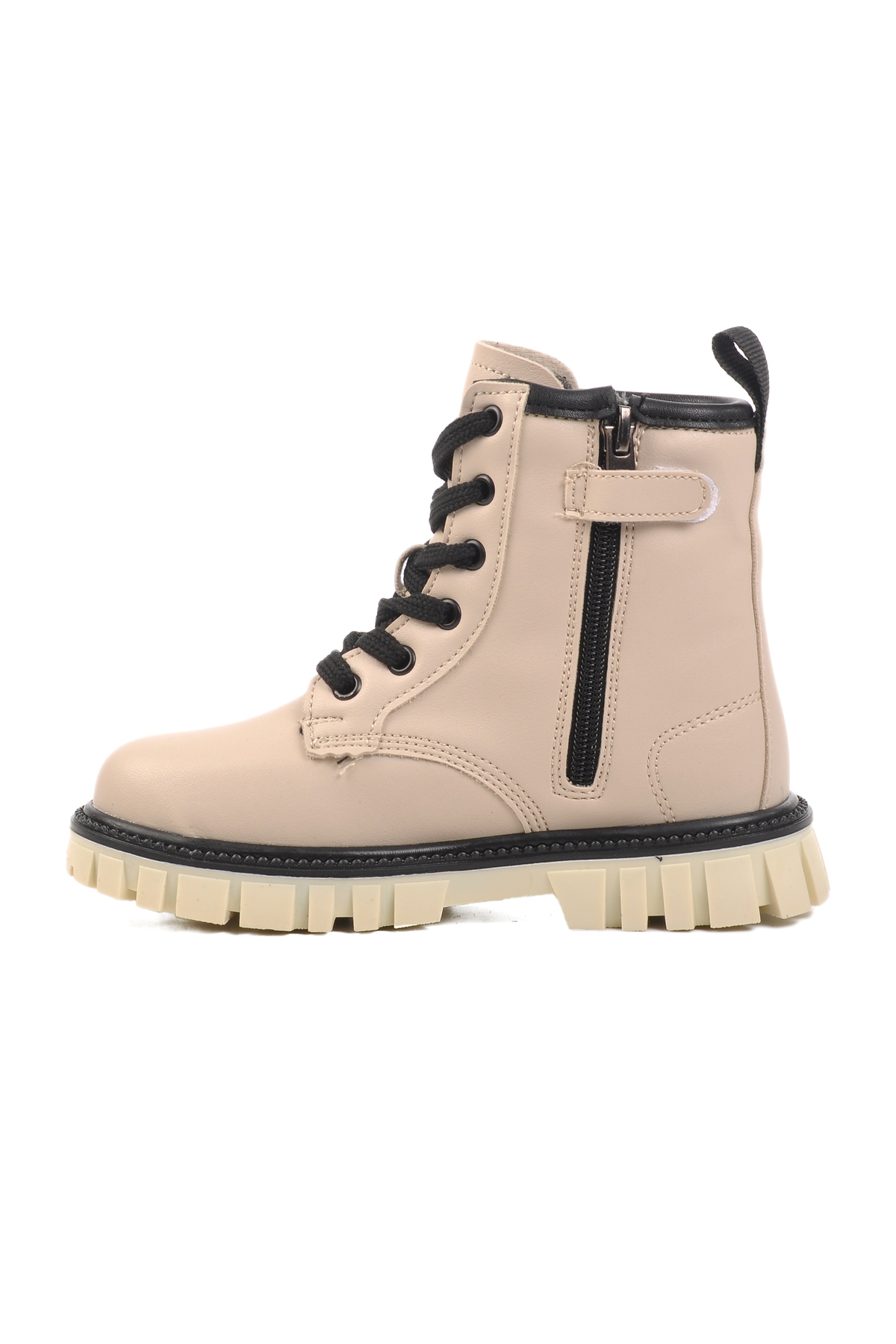 Krem İçi Polarlı Kız Çocuk Bot 1791 P - Görsel 3