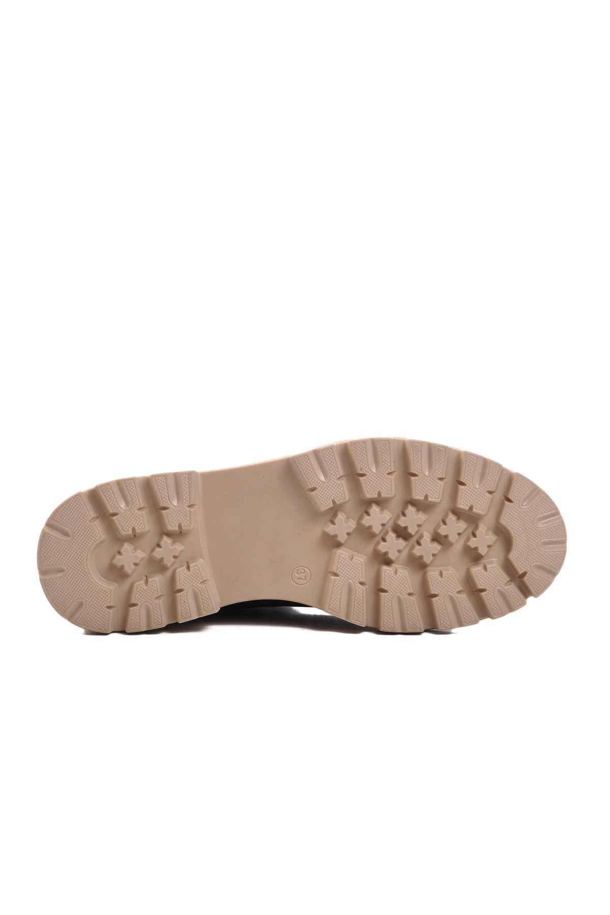 Siyah-Bej Bağcıklı Kadın Bot FO223 G - Görsel 6