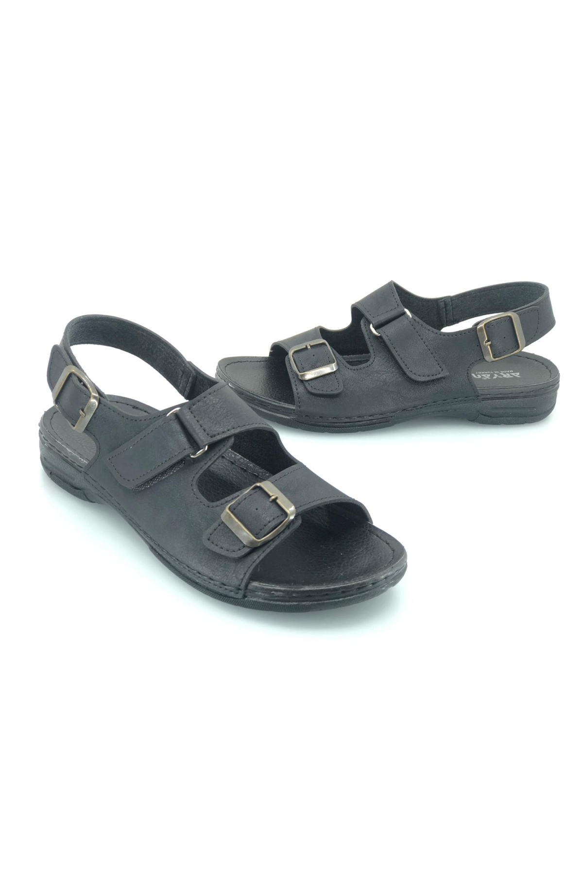 12-006 Erkek Ortapedik Sandalet - Görsel 3