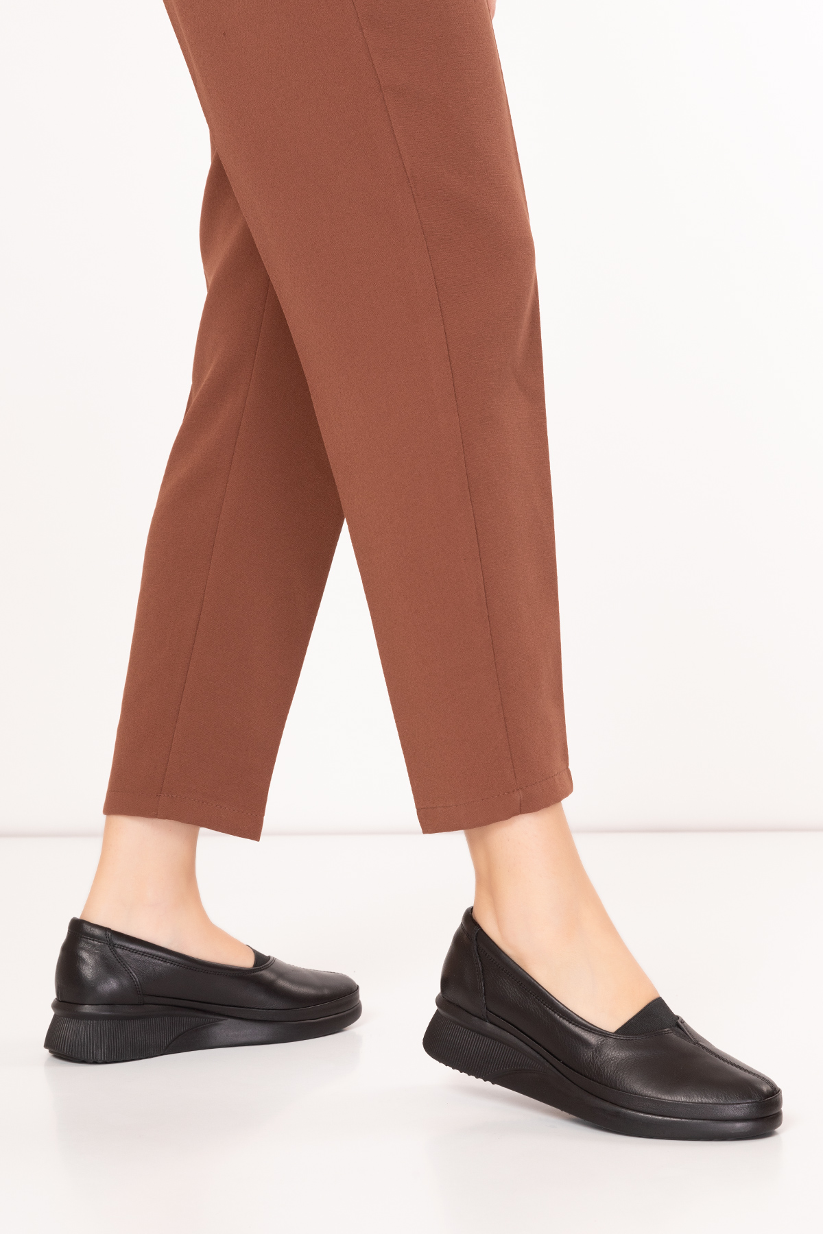 Gondol İçi Dışı Hakiki Deri Yumuşak Dokulu Günlük Ayakkabı ndr.101 - Görsel 7