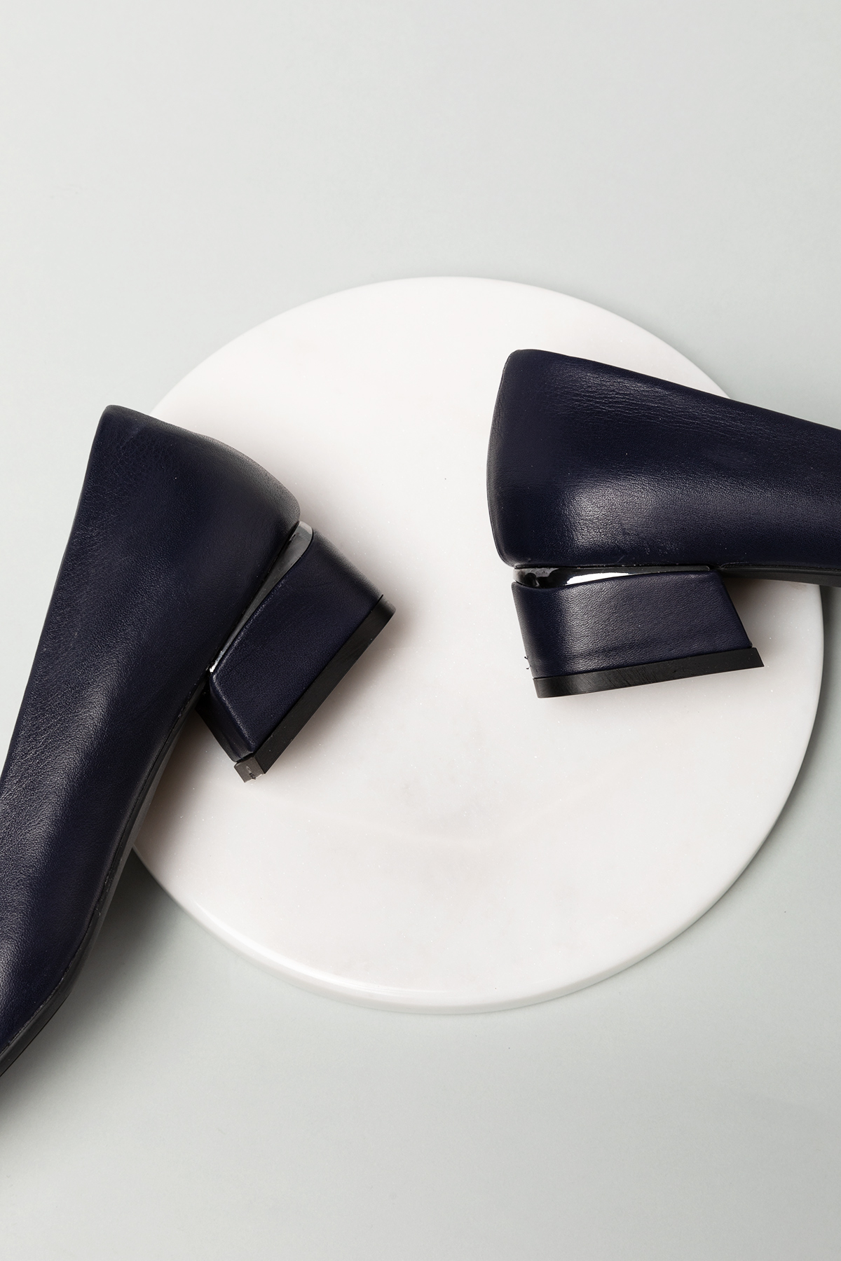 Gondol Hakiki Deri Kısa Topuklu Ayakkabı vdt.07 - Görsel 4