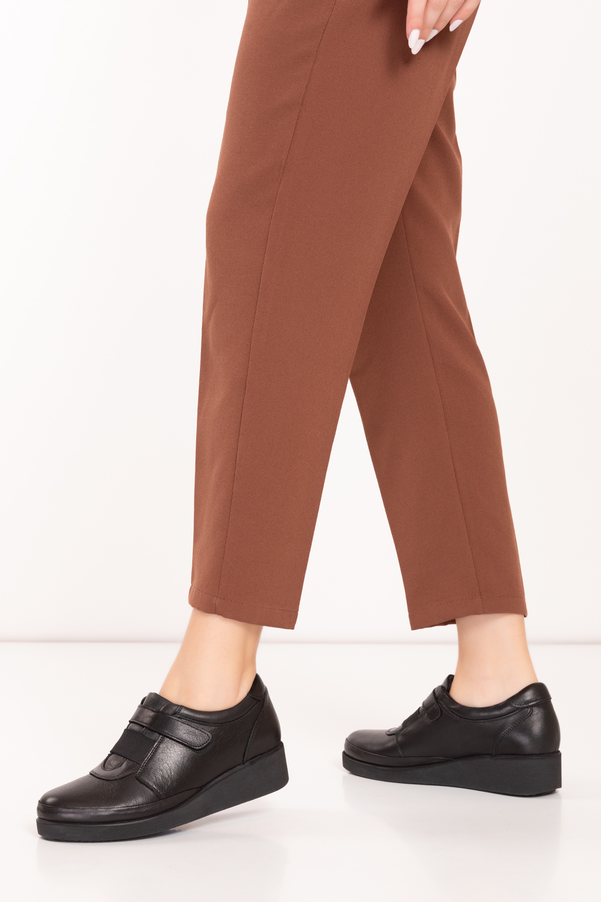 Gondol Kadın Hakiki Deri Rahat Ortopedik Anne Ayakkabı ndr.5503 - Görsel 4