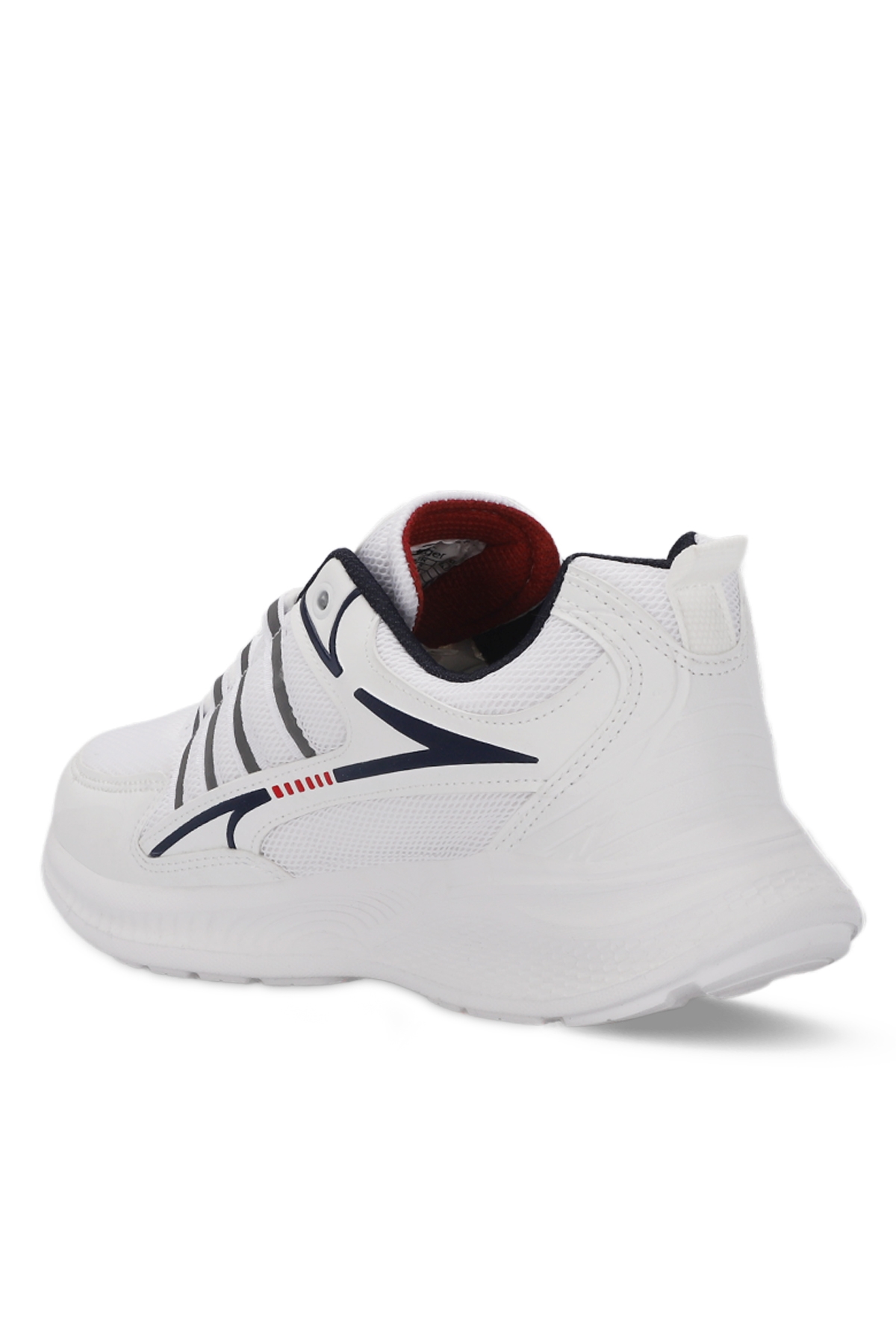 MACELLAN Erkek Sneaker Ayakkabı Beyaz / Lacivert - Görsel 4