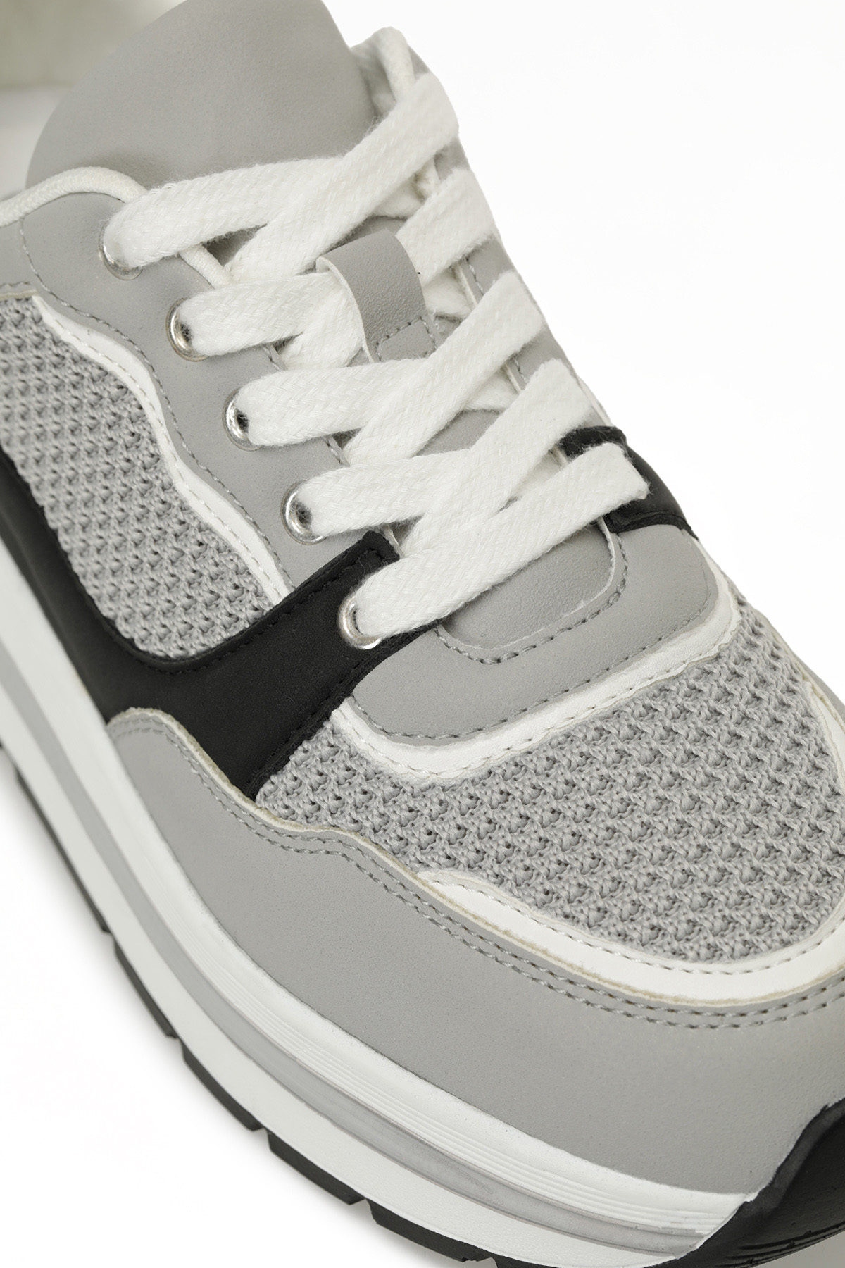 325536.Z 5FX Siyah Kadın Sneaker - Görsel 8