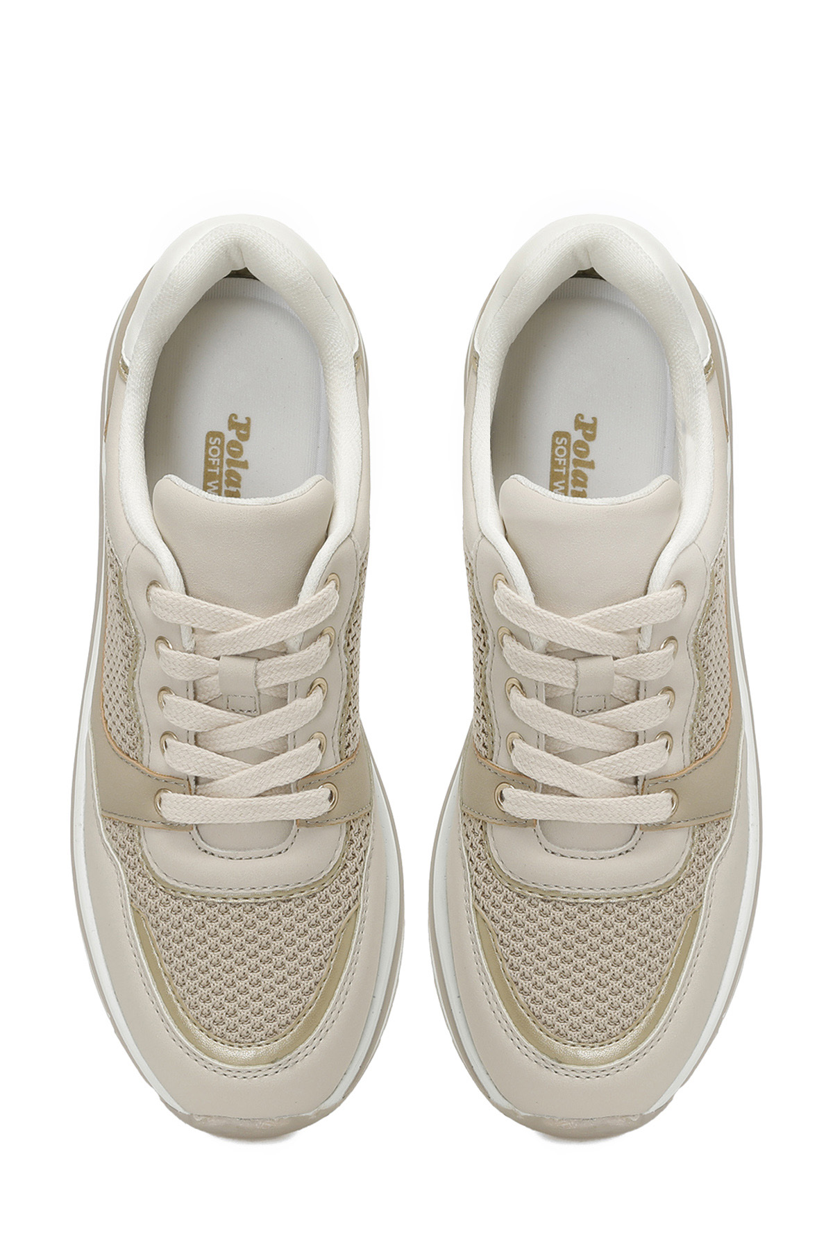 325536.Z 5FX Bej Kadın Sneaker - Görsel 5