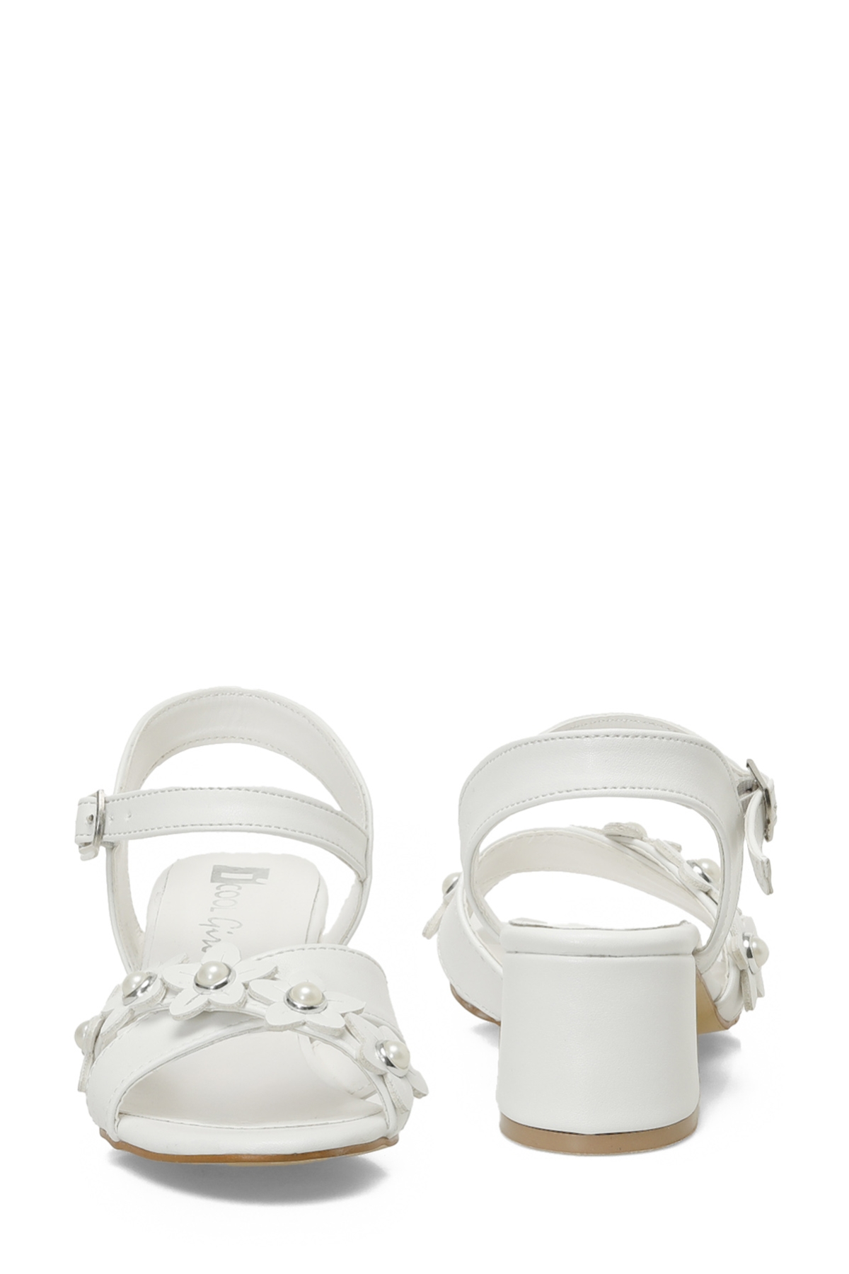 SIMONY F 5FX Beyaz Kız Çocuk Sandalet - Görsel 6