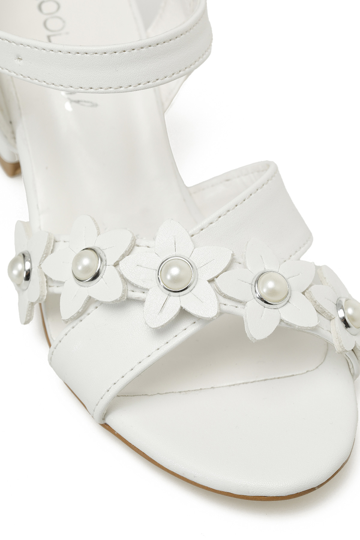 SIMONY F 5FX Beyaz Kız Çocuk Sandalet - Görsel 8