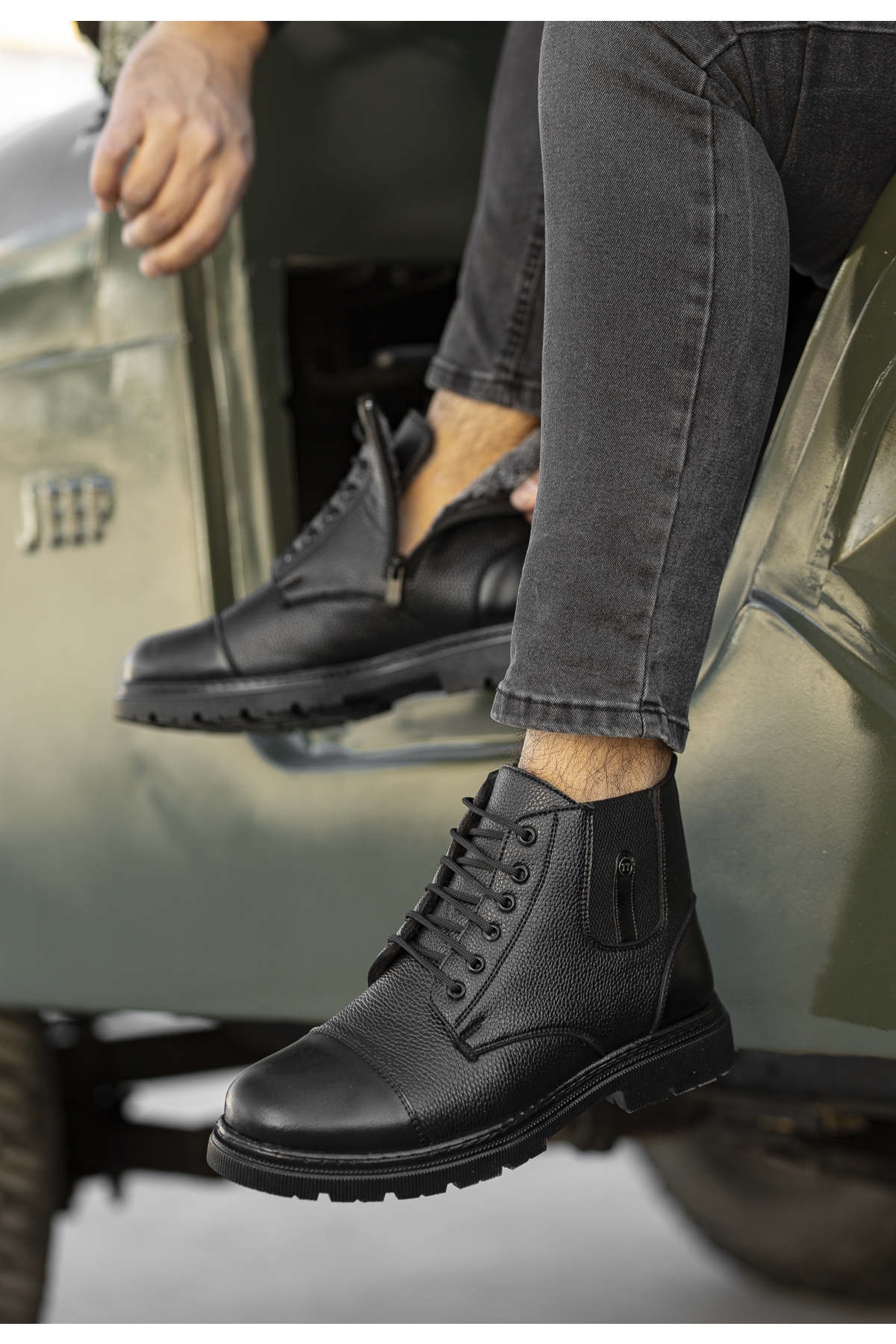 Darko Su Ve Soğuk Geçirmez İçi Kürklü Unisex 36-46 Büyük Numara Mevcut Bot - Görsel 2