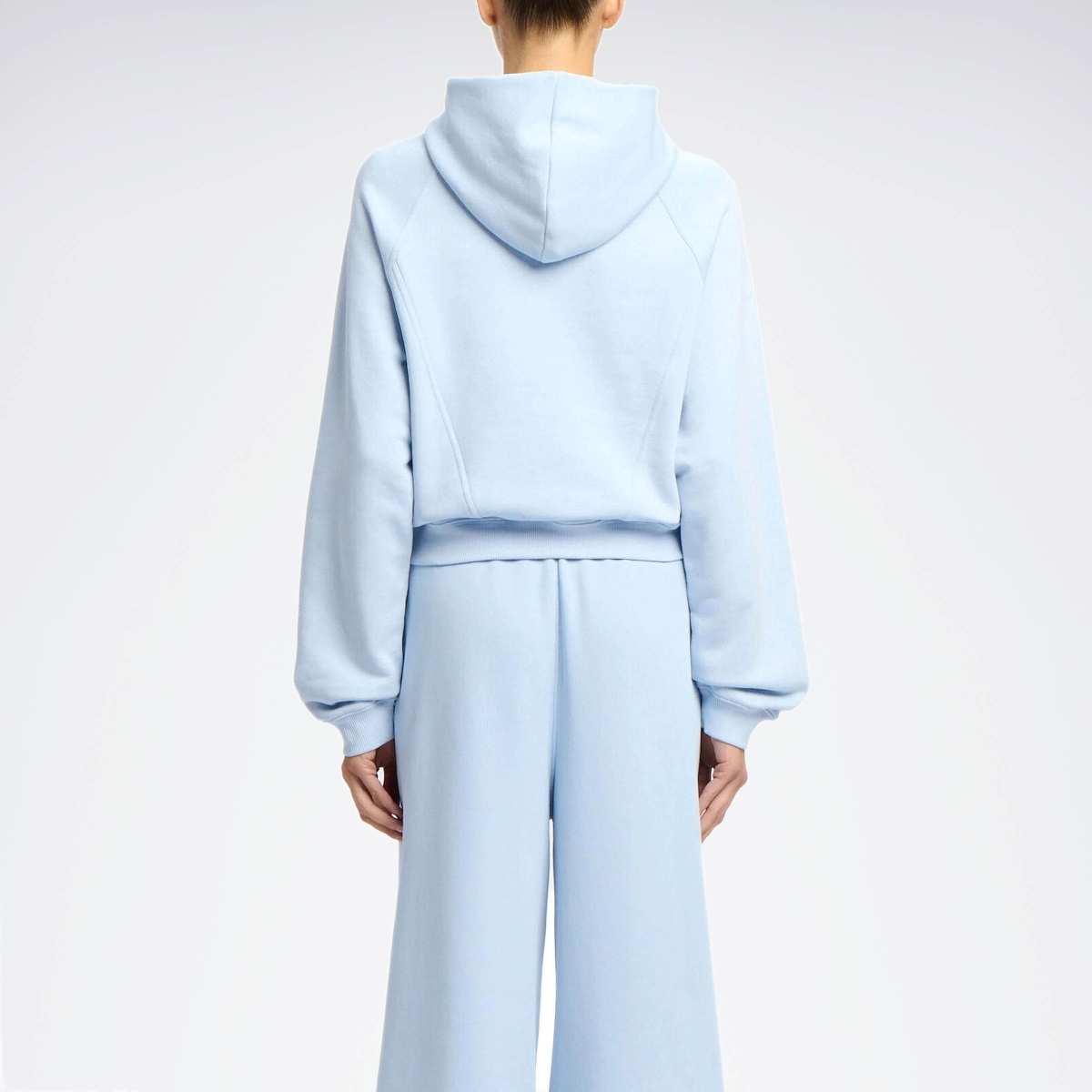 Reebok ICON ELEMENTS FT HOODIE Mavi Kadın Sweatshirt