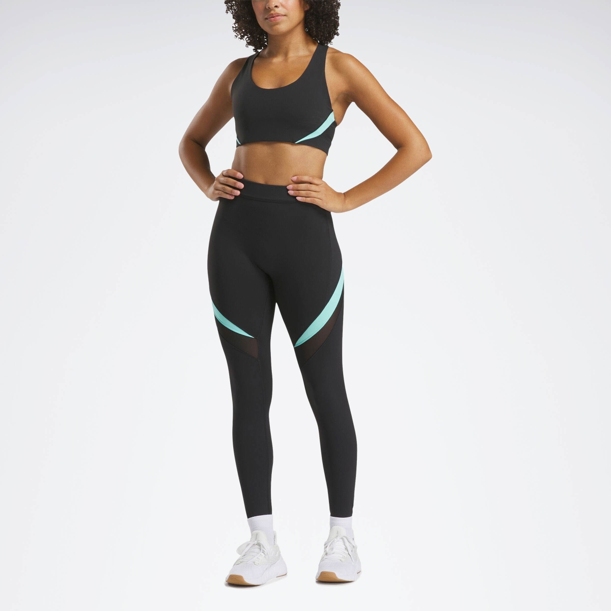 Reebok LUX HR 7/8 TIGHT - CB Siyah Kadın 772
