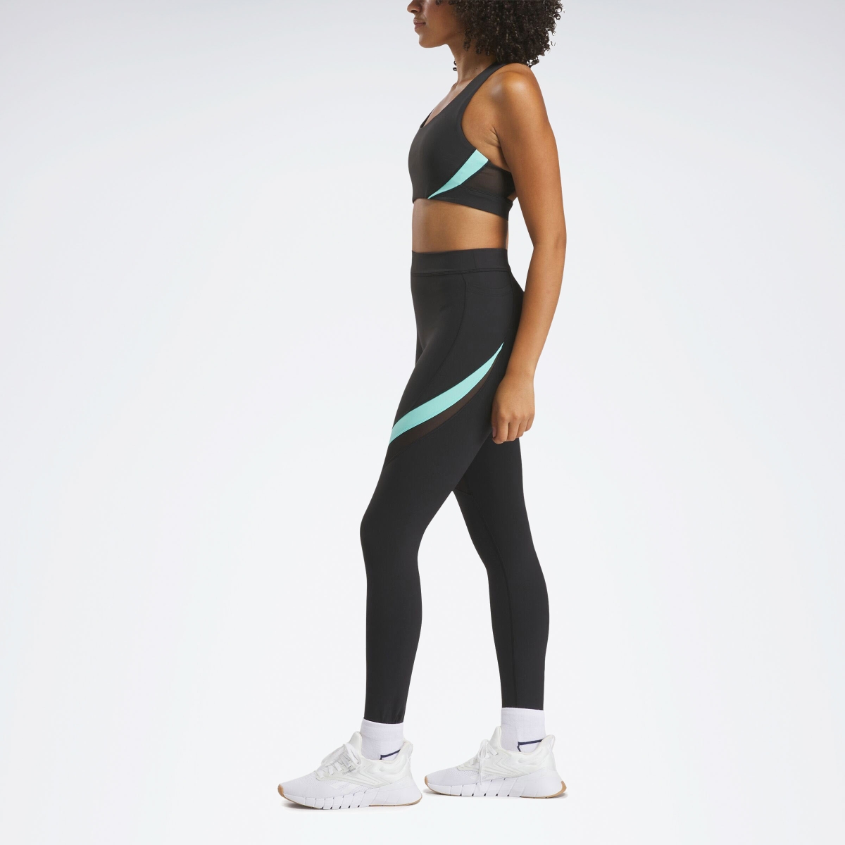 Reebok LUX HR 7/8 TIGHT - CB Siyah Kadın 772