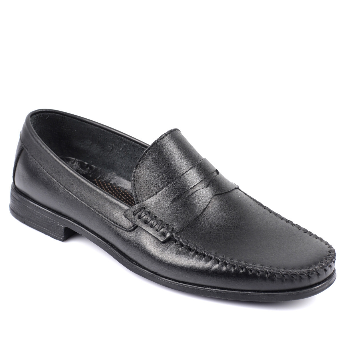 D10180 Günlük Klasik Hakiki Deri Erkek Ayakkabı - Görsel 5