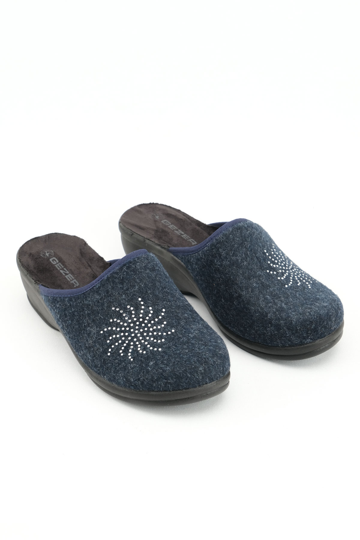 Kadın Kışlık Ev Bahçe Yüksek Topuk Terlik - Görsel 4