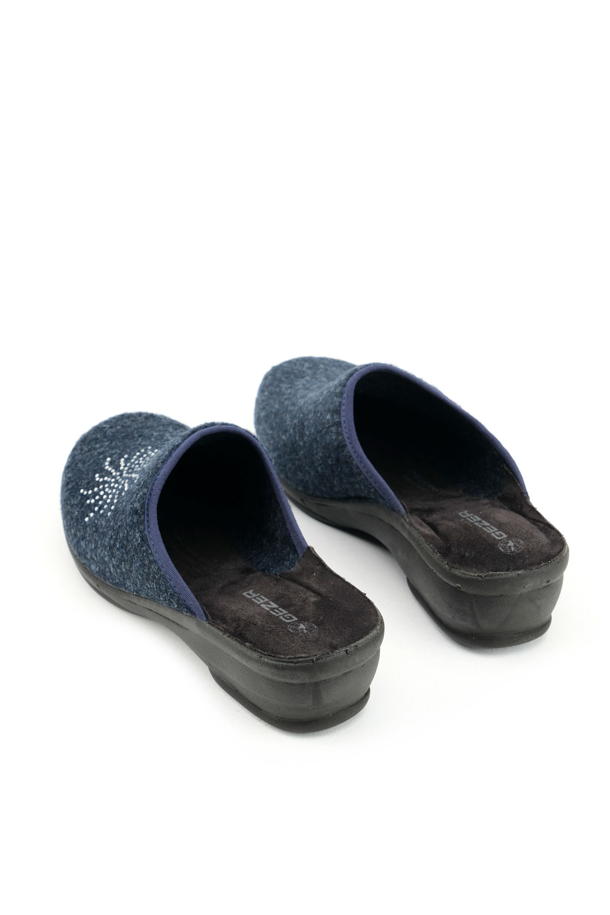 Kadın Kışlık Ev Bahçe Yüksek Topuk Terlik - Görsel 5