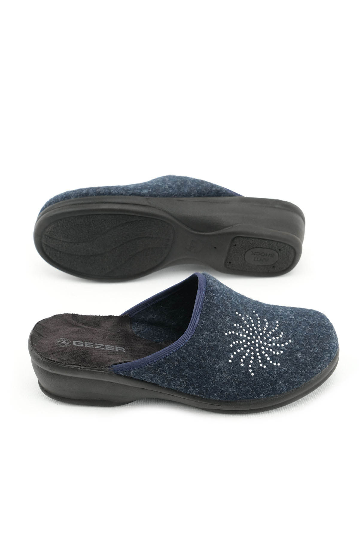 Kadın Kışlık Ev Bahçe Yüksek Topuk Terlik - Görsel 6