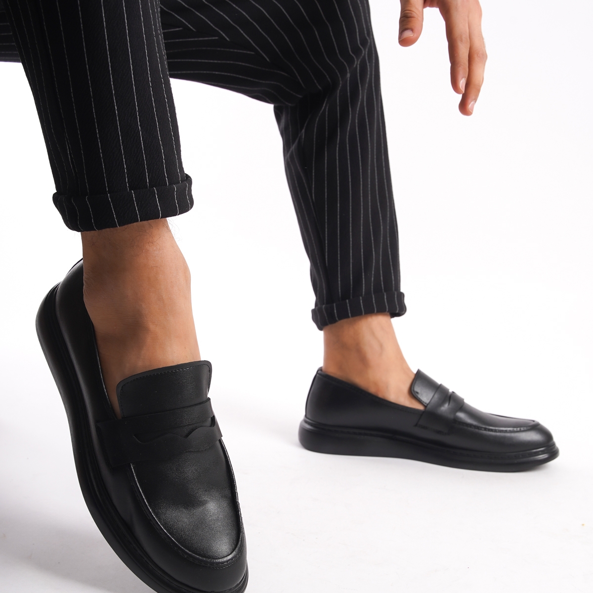 D873 Günlük Ortopedik Erkek Klasik Garantili Ayakkabı - Görsel 3