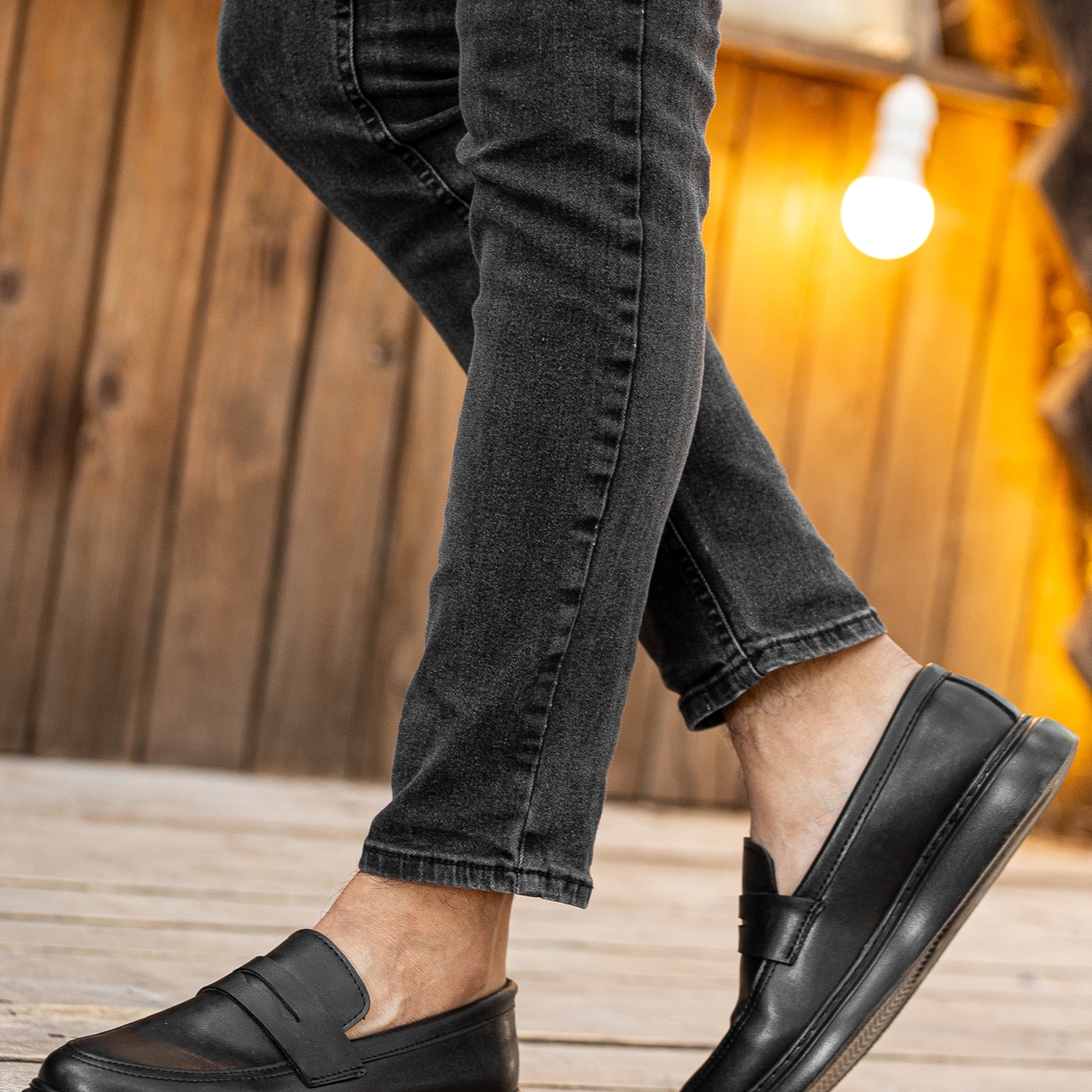 D873 Günlük Ortopedik Erkek Klasik Garantili Ayakkabı - Görsel 10