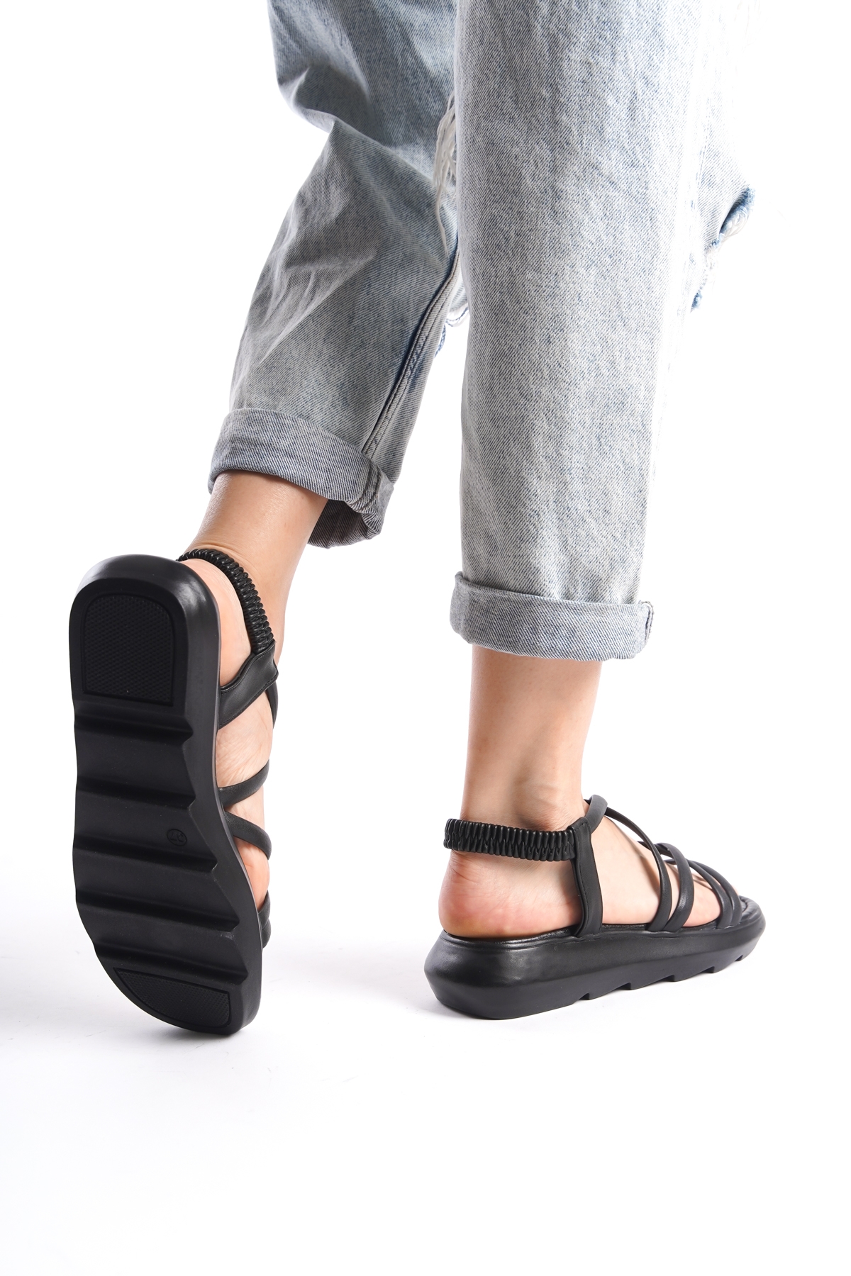 Garantili D841 Günlük Ortopedik Kadın Sandalet - Görsel 8