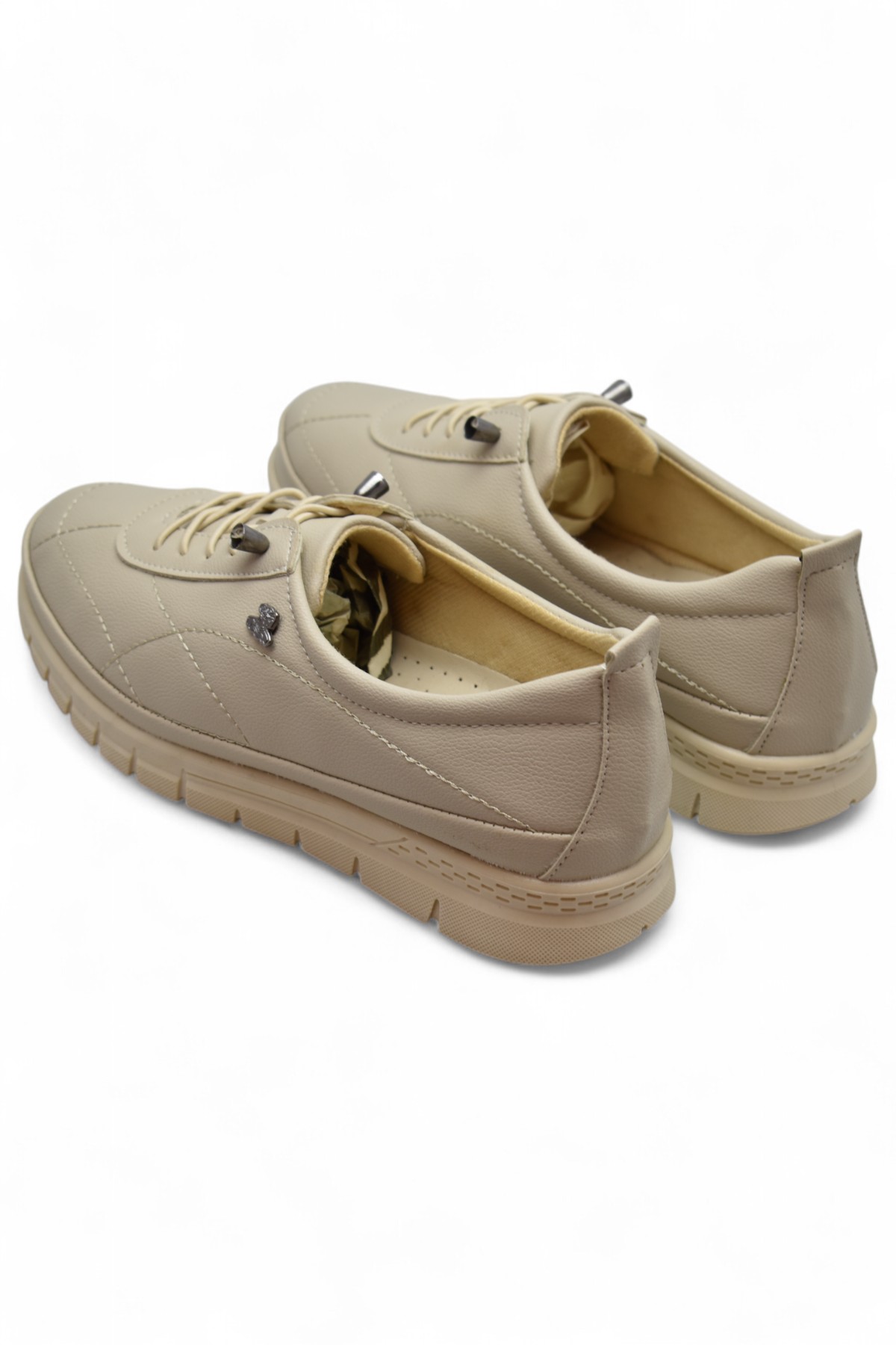 0249 Rahat Ortopedik Taban Günlük Kadın Ayakkabı Babet Kadın Mevsimlik Ayakkabı - Görsel 5