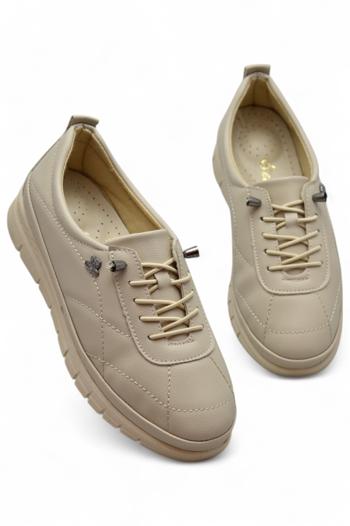 0249 Rahat Ortopedik Taban Günlük Kadın Ayakkabı Babet Kadın Mevsimlik Ayakkabı - Görsel 6