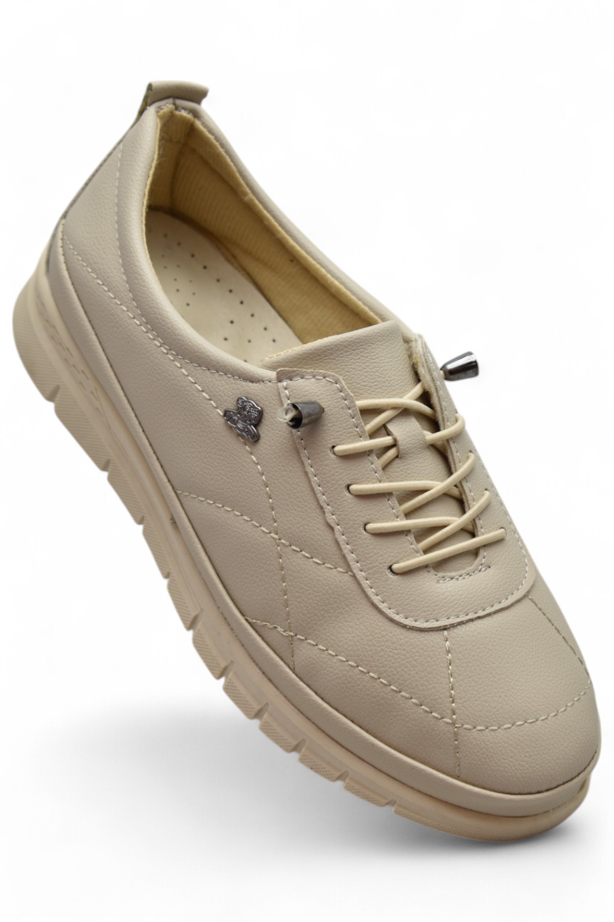 0249 Rahat Ortopedik Taban Günlük Kadın Ayakkabı Babet Kadın Mevsimlik Ayakkabı - Görsel 7