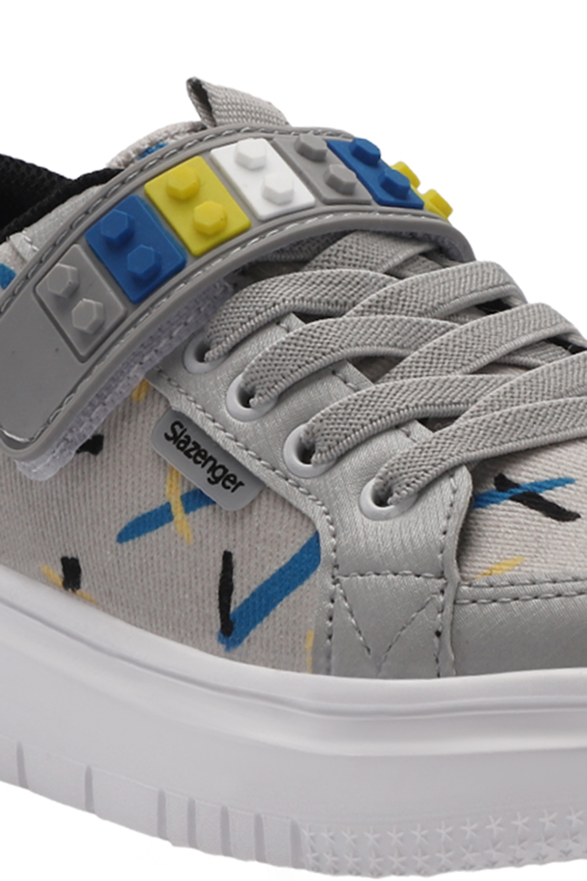 NUMANCIA Erkek Çocuk Sneaker Ayakkabı Gri / Siyah - Görsel 5