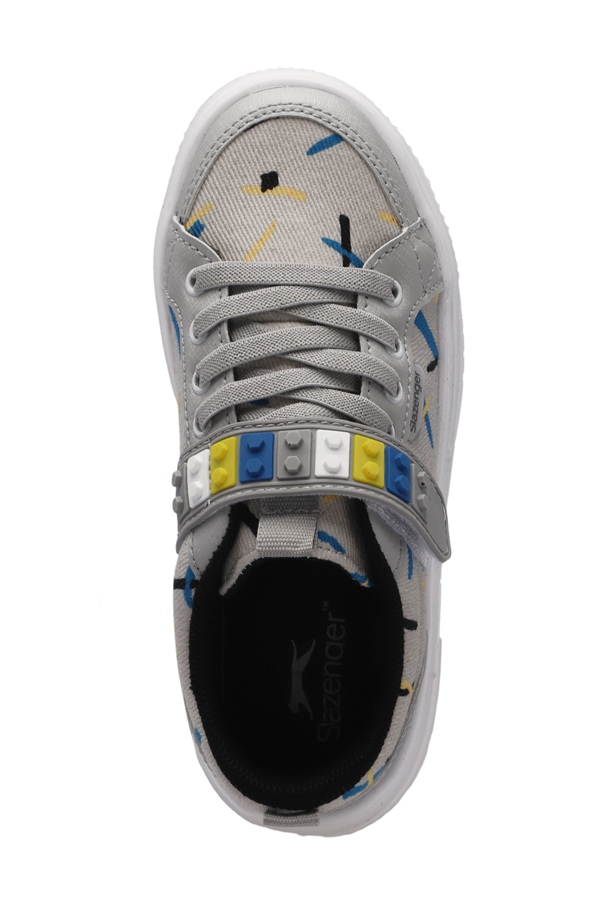 NUMANCIA Erkek Çocuk Sneaker Ayakkabı Gri / Siyah - Görsel 6